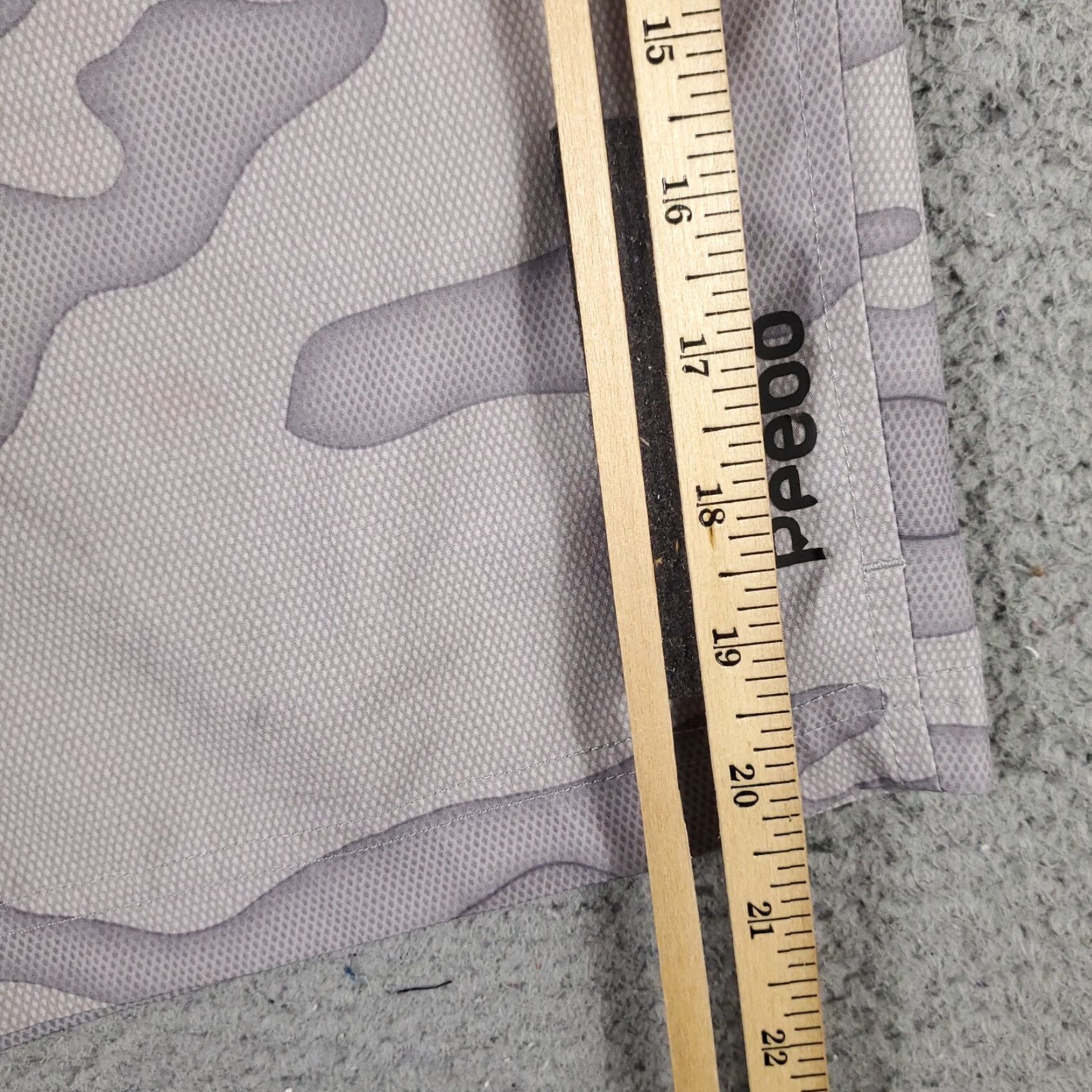 Reebok Reebok Shorts Mens Medium Gray Camouflage Beach Swim Trunks Board Shorts * Size US 31 - 5 Thumbnail