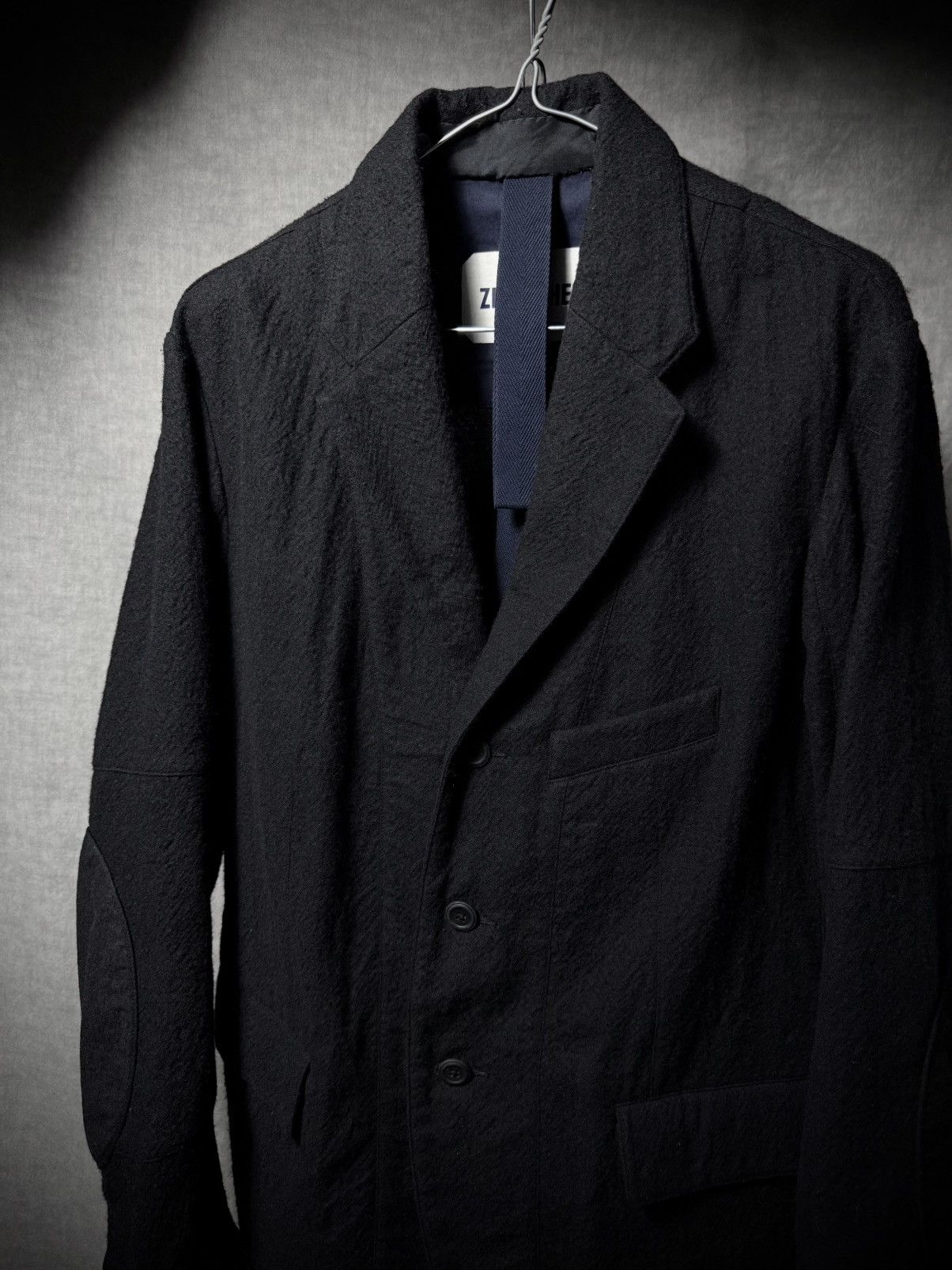 Ziggy Chen Ziggy Chen 15AW Textured Wool Blazer Size US M / EU 48-50 / 2 - 2 Thumbnail