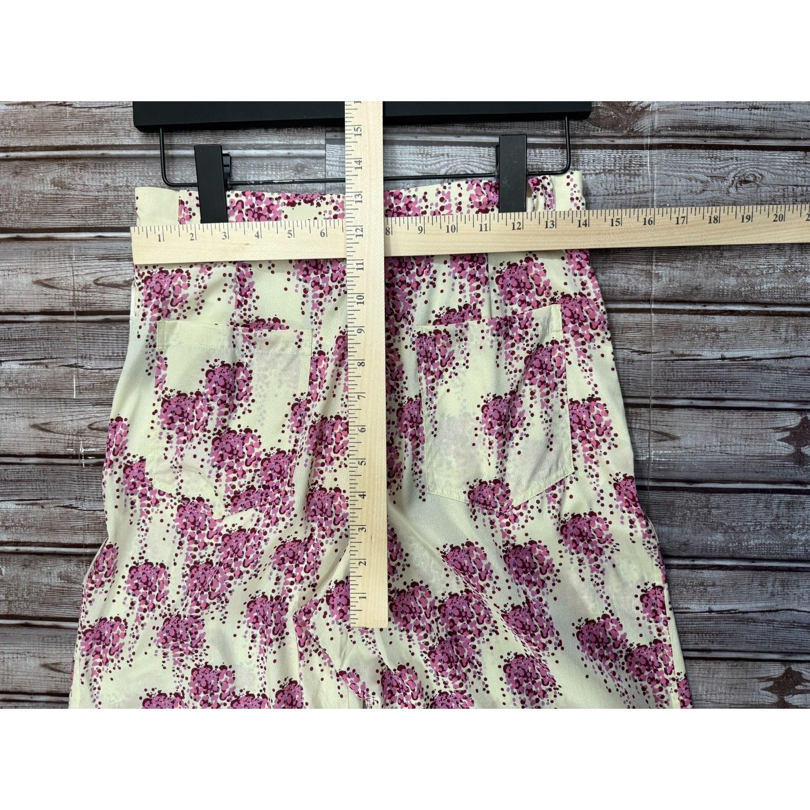 Other Stella Nova Sookie Silk Pants size 4 NWT $339 Anthropologie Size 27" / US 4 / IT 40 - 2 Thumbnail