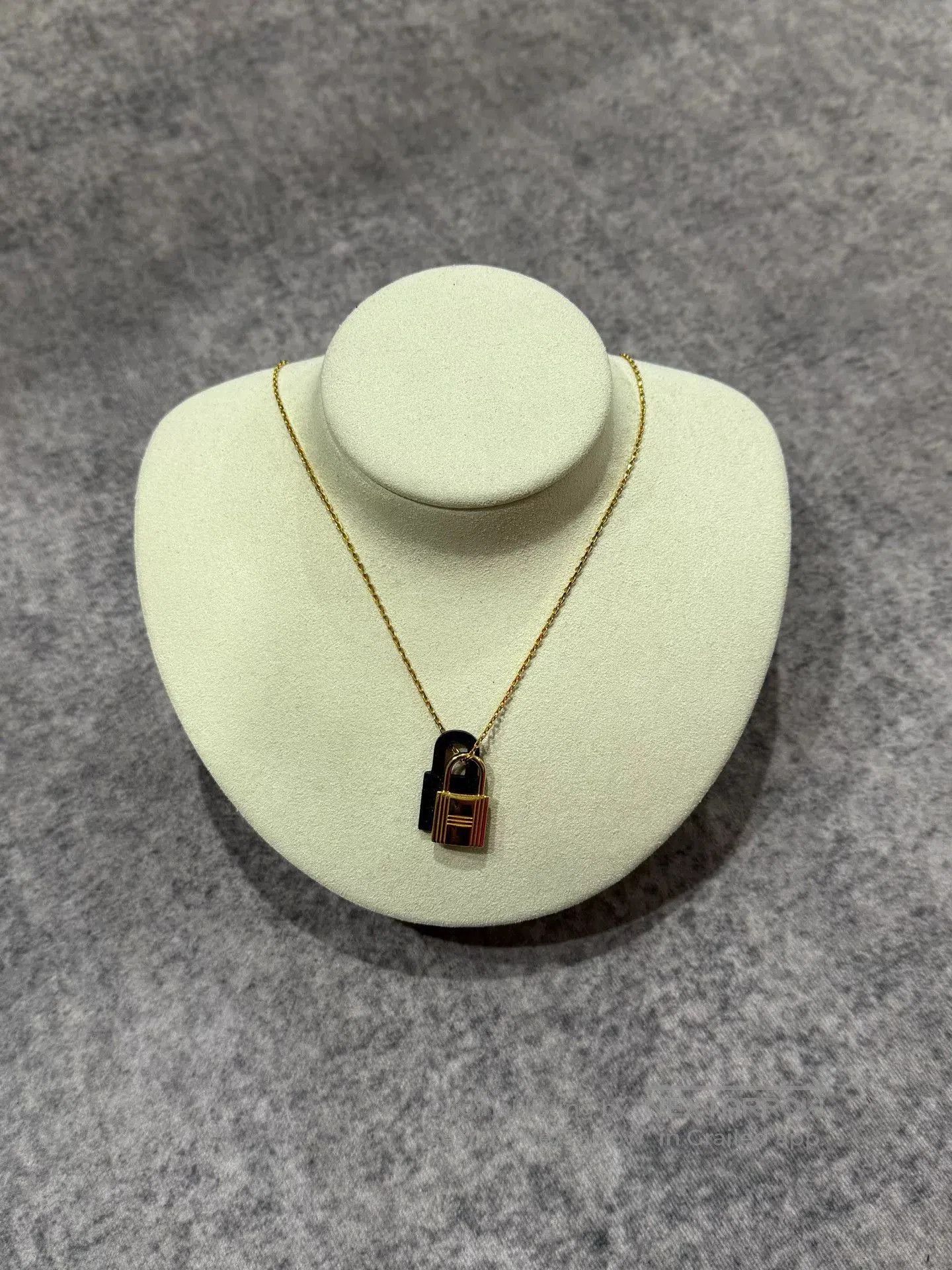 Hermes Hermes Gold Chain Necklace. Size ONE SIZE - 1 Thumbnail