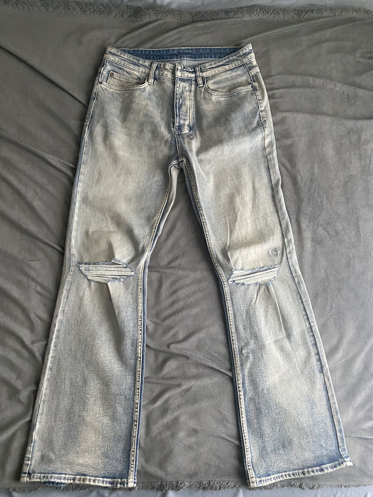 Ksubi Ksubi Bronko Legacy Flared Denim 30W Size US 30 / EU 46 - 2 Thumbnail