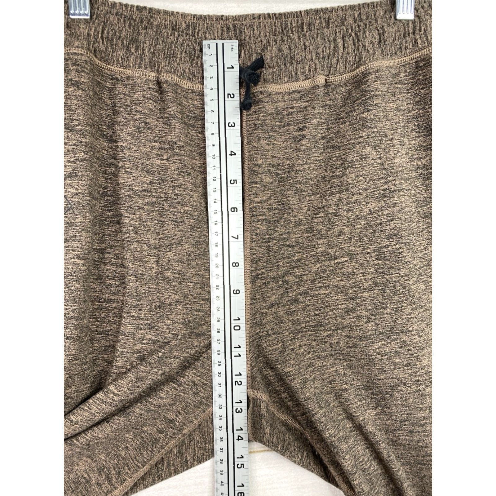 Outdoor Voices Outdoor Voices Jogger Pants Womens XL Brown Heather High Rise Drawstring Pull On Size 40" / US 18 - 5 Thumbnail