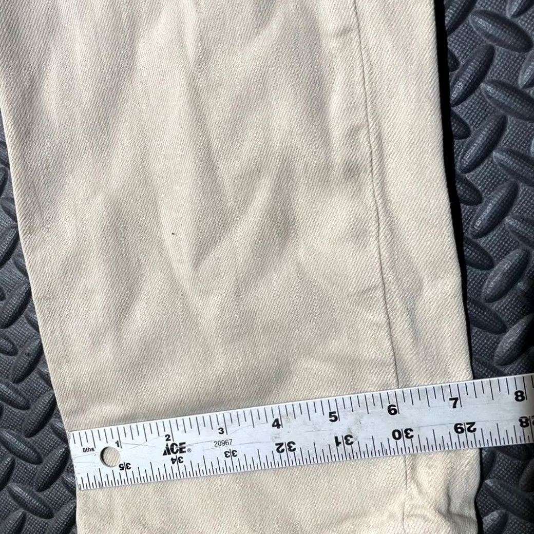 Kenneth Cole Kenneth Cole Casual Taper Beige 5 Pocket Denim Jean Men’s Size 36x32 Khakis 31 In Inseam Mens Beige Denim Jean Size US 36 / EU 52 - 7 Thumbnail