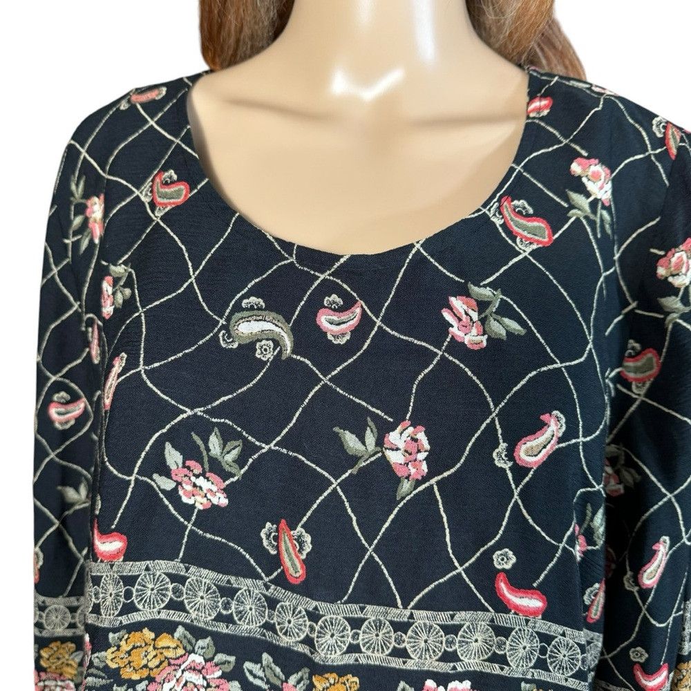 Other NWT New Vintage Marie Clare Fashion Top Made In USA Size 18 Size XXL / US 16-18 / IT 52-54 - 2 Thumbnail
