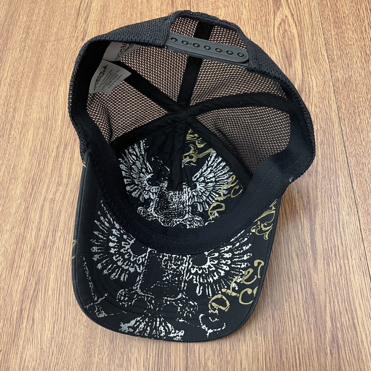 If Six Was Nine × Japanese Brand × Le Grande Bleu (L.G.B.) Black eagle crystal hat ifsixwasnine styled Size ONE SIZE - 4 Thumbnail
