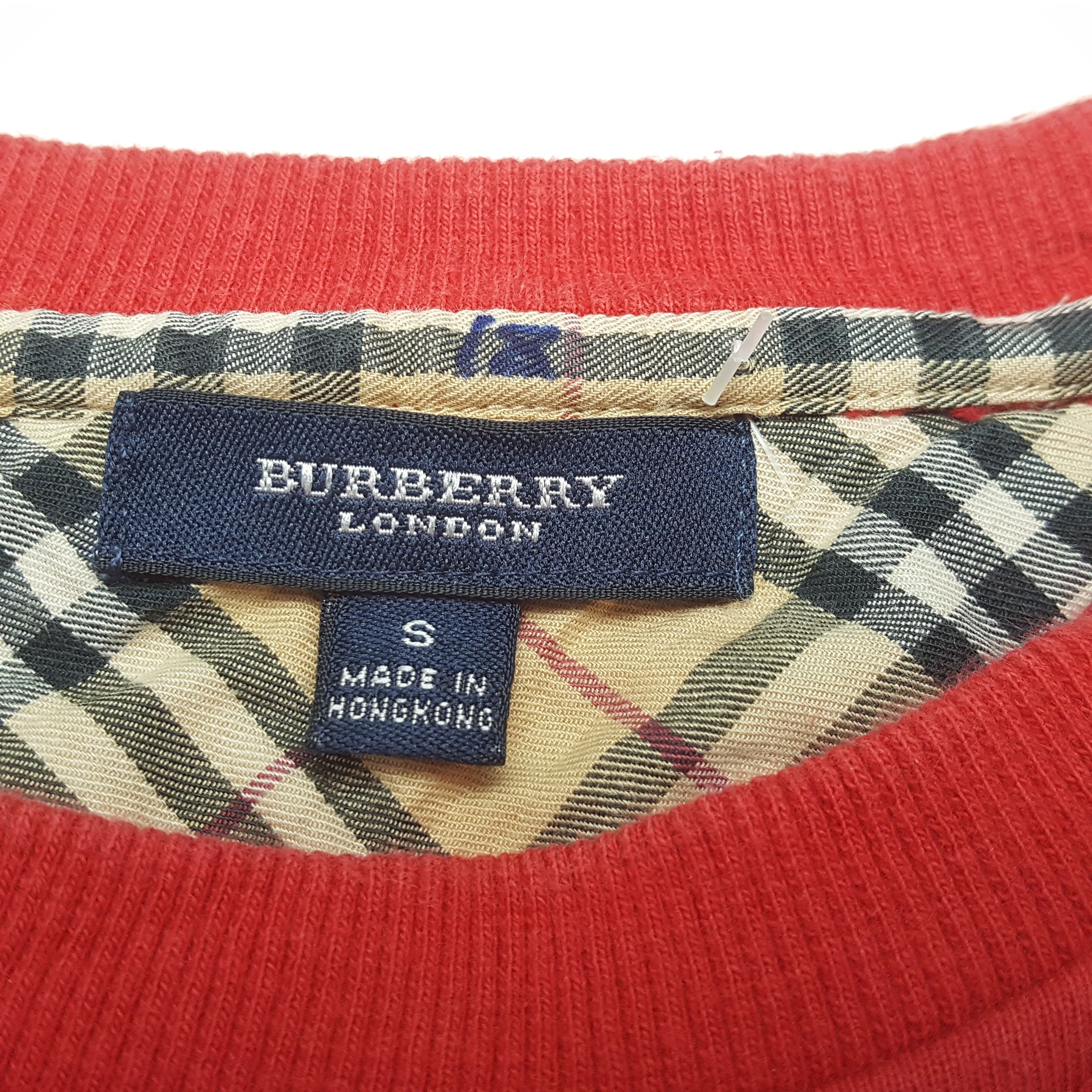 Burberry × Vintage Burberry London Fashion Brand Custom Art Sweatshirt Size S / US 4 / IT 40 - 5 Thumbnail