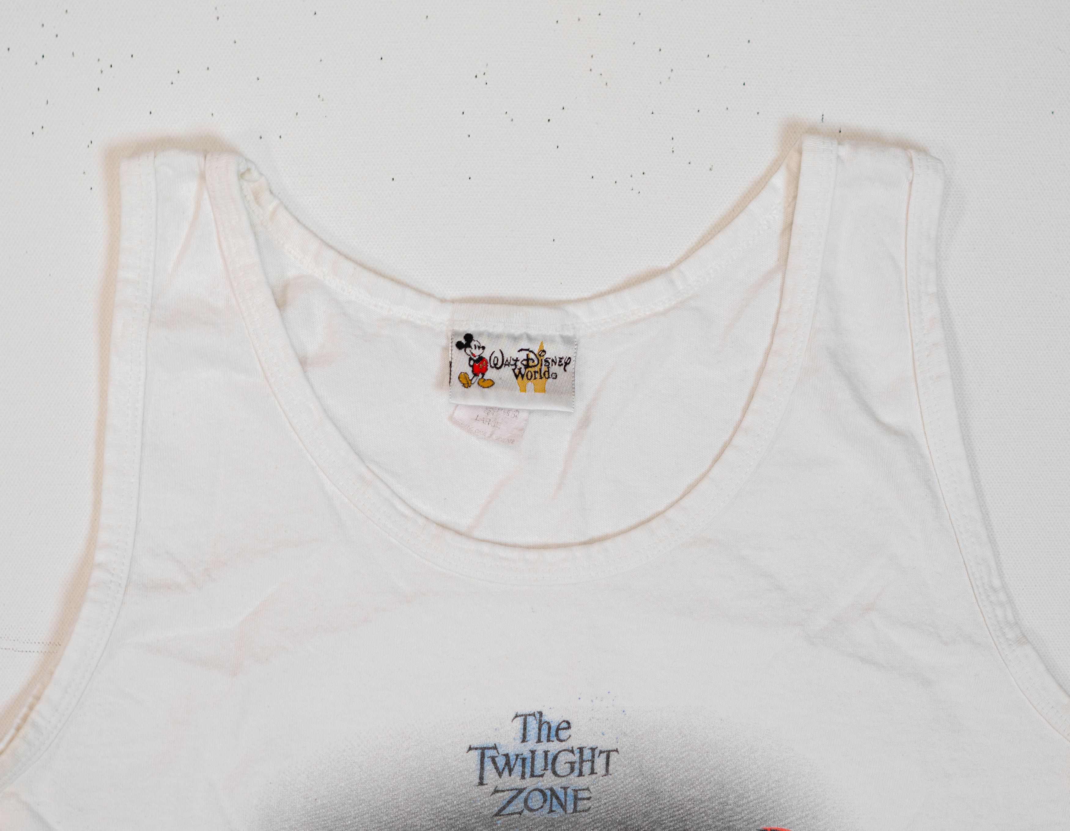 Disney × Vintage Vintage 90s Twilight Zone Shirt Tank Top Men Size Large Size US L / EU 52-54 / 3 - 4 Thumbnail