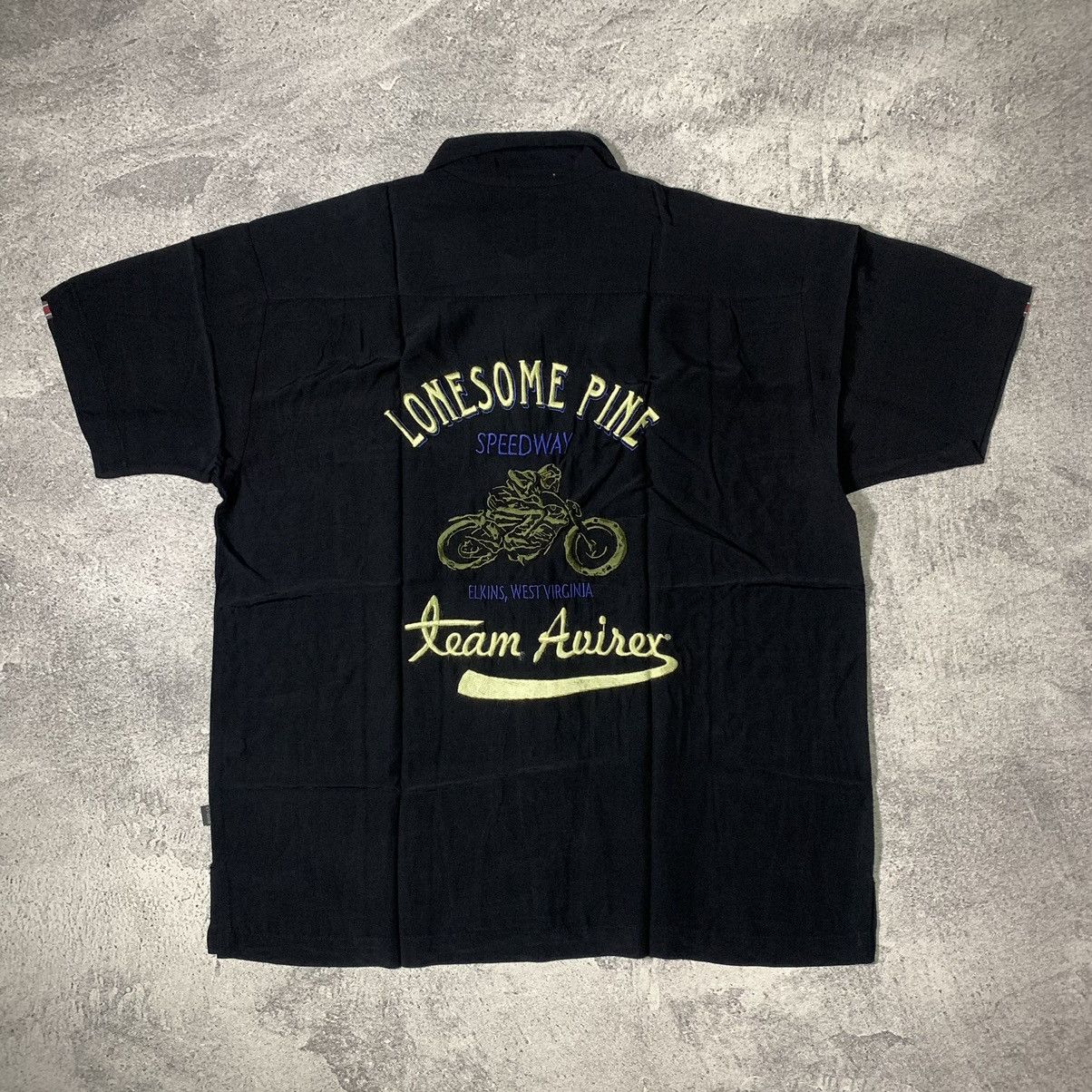 Avirex 🔥Y2K AVIREX SHORT SLEEVE BUTTON UP SHIRT🔥 Size US S / EU 44-46 / 1 - 2 Thumbnail