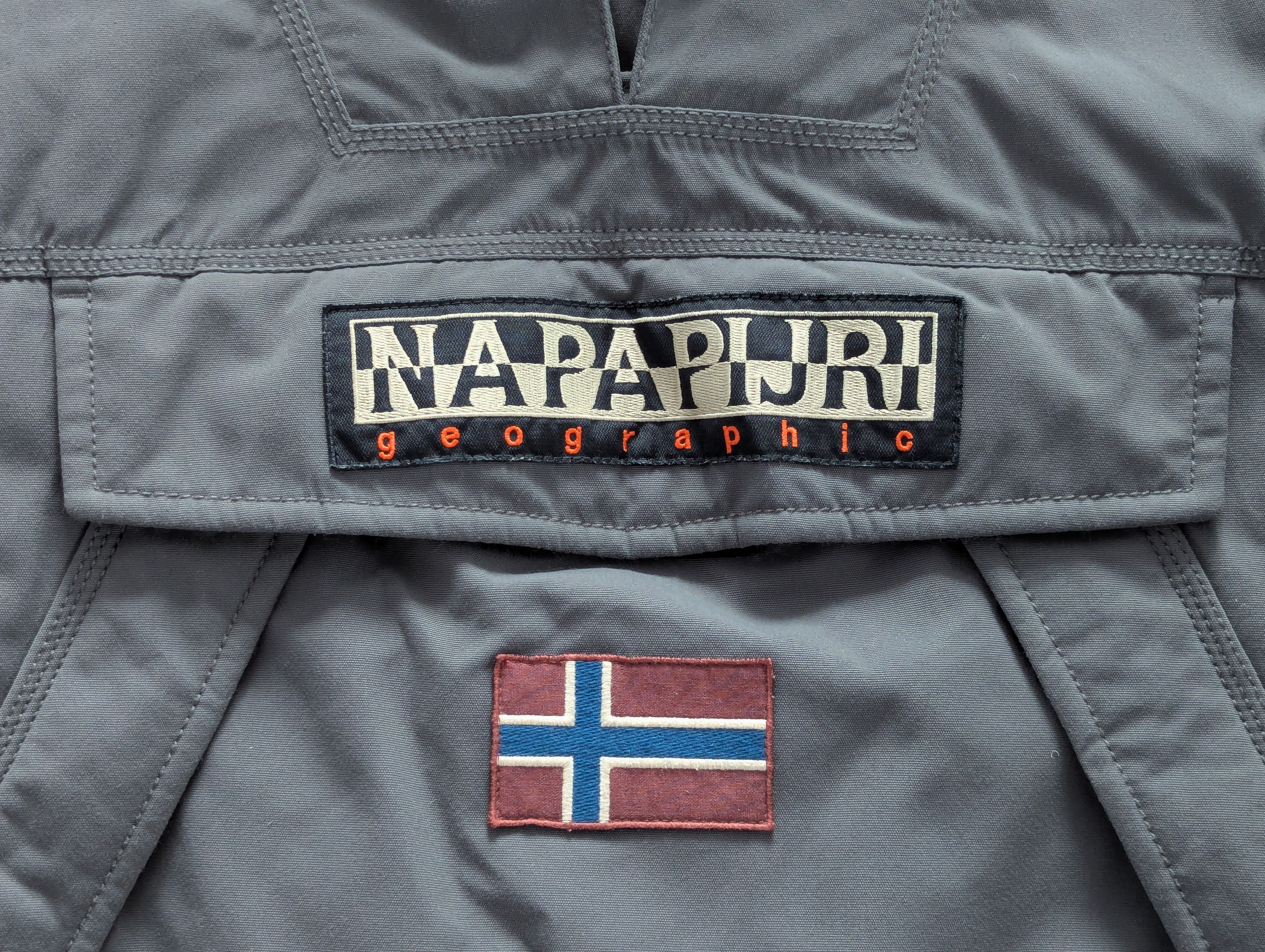 Napapijri NAPAPIJRI Skidoo Dark Gray Solid Anorak Jacket SizeXXXL Snow Size US XXL / EU 58 / 5 - 7 Thumbnail