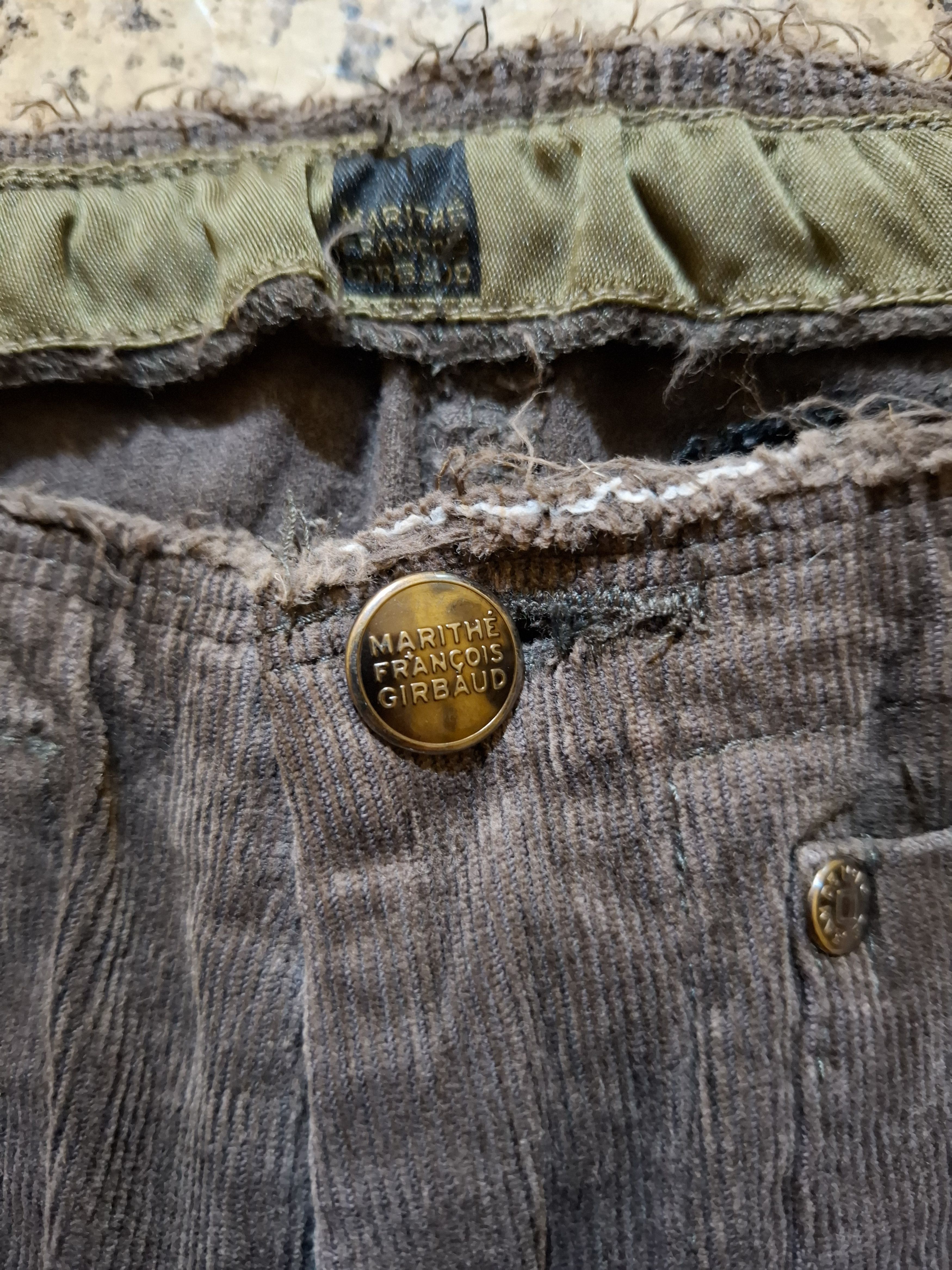 Marithe + Francois Girbaud ​MFG Archive Low Rise Corduroy Bootcut Trousers Takaya Shoji Size 25" / US 0 / IT 36 - 6 Thumbnail