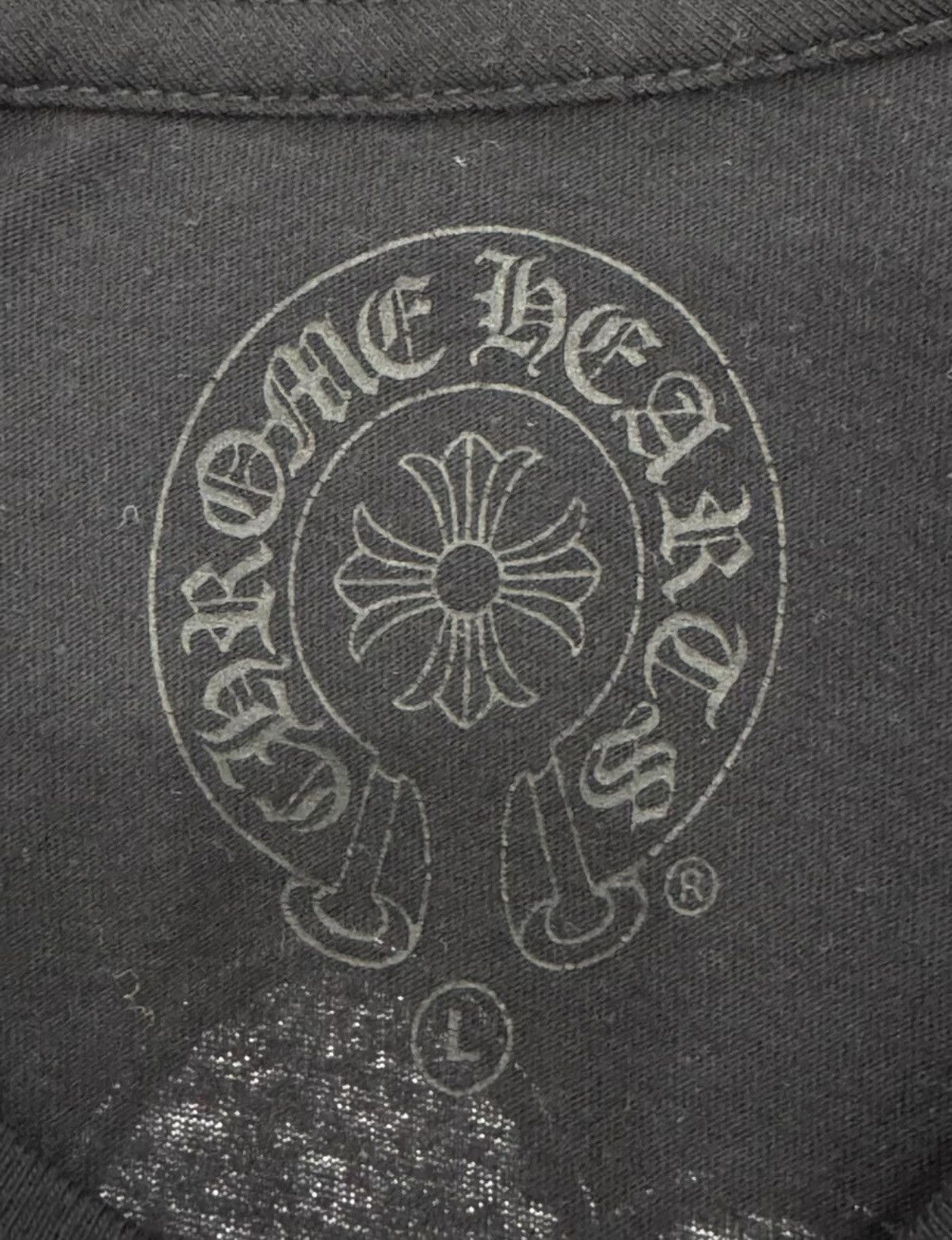 Chrome Hearts Chrome Hearts Sword Flag Thirty Cross Short Sleeve Tee Size US L / EU 52-54 / 3 - 7 Thumbnail