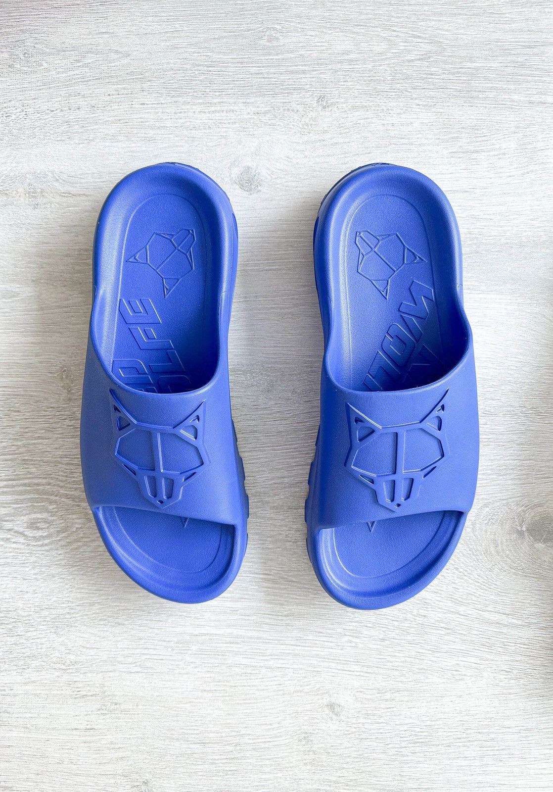 NAKED WOLFE NAKED WOLFE Cobalt Blue Tommy Waterproof Sandals Slide Size US 9 / EU 42 - 2 Thumbnail