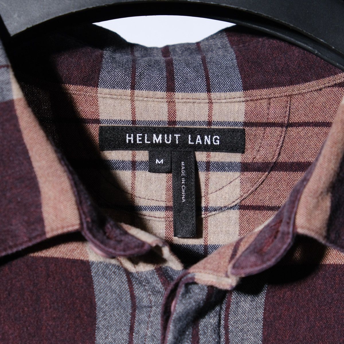 Helmut Lang Helmut Lang Gradient Plaid Shirt Size US M / EU 48-50 / 2 - 3 Thumbnail