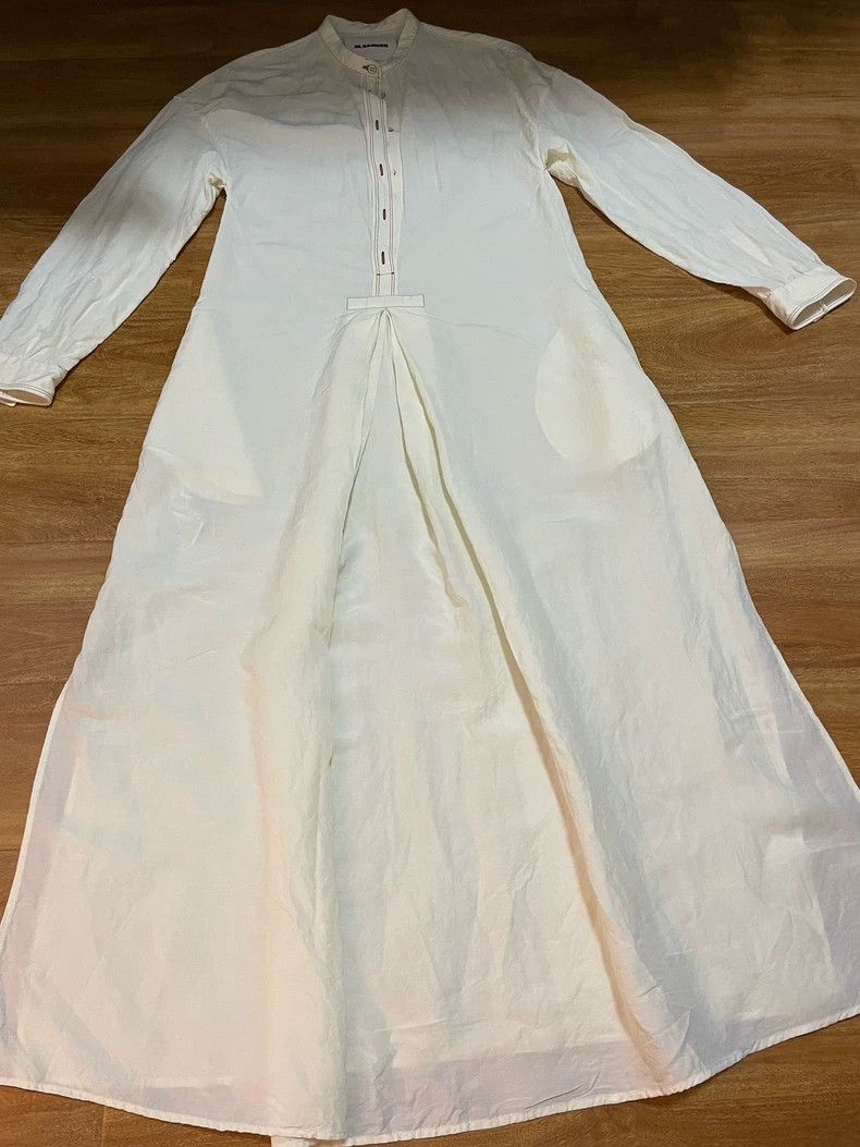 Jil Sander Jil Sander ivory dress Size 4XL / US 24-26 - 2 Thumbnail