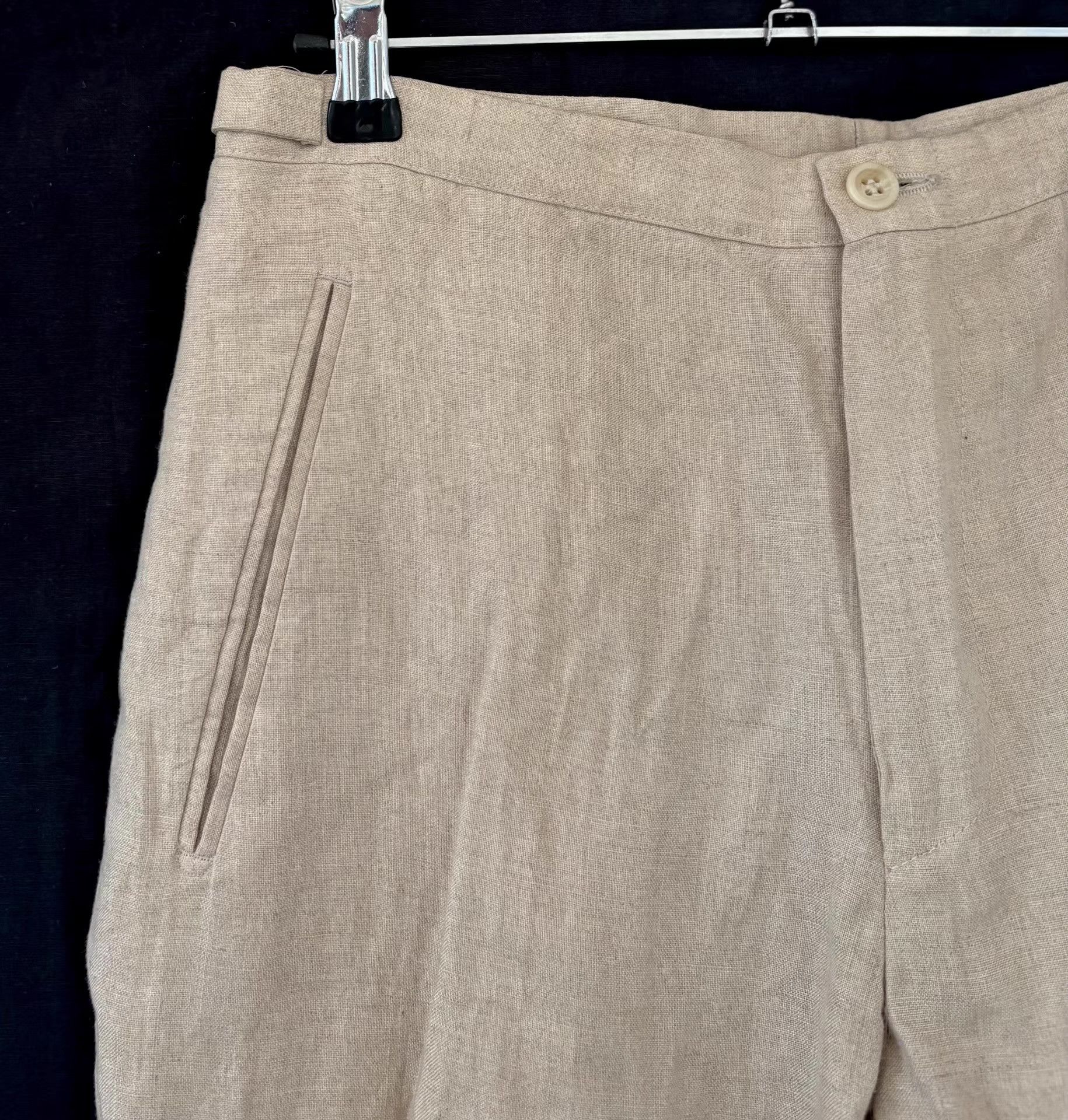 Versace Gianni Versace Men's Linen Trousers, Small Size Ｑ21 Size US 32 / EU 48 - 6 Thumbnail
