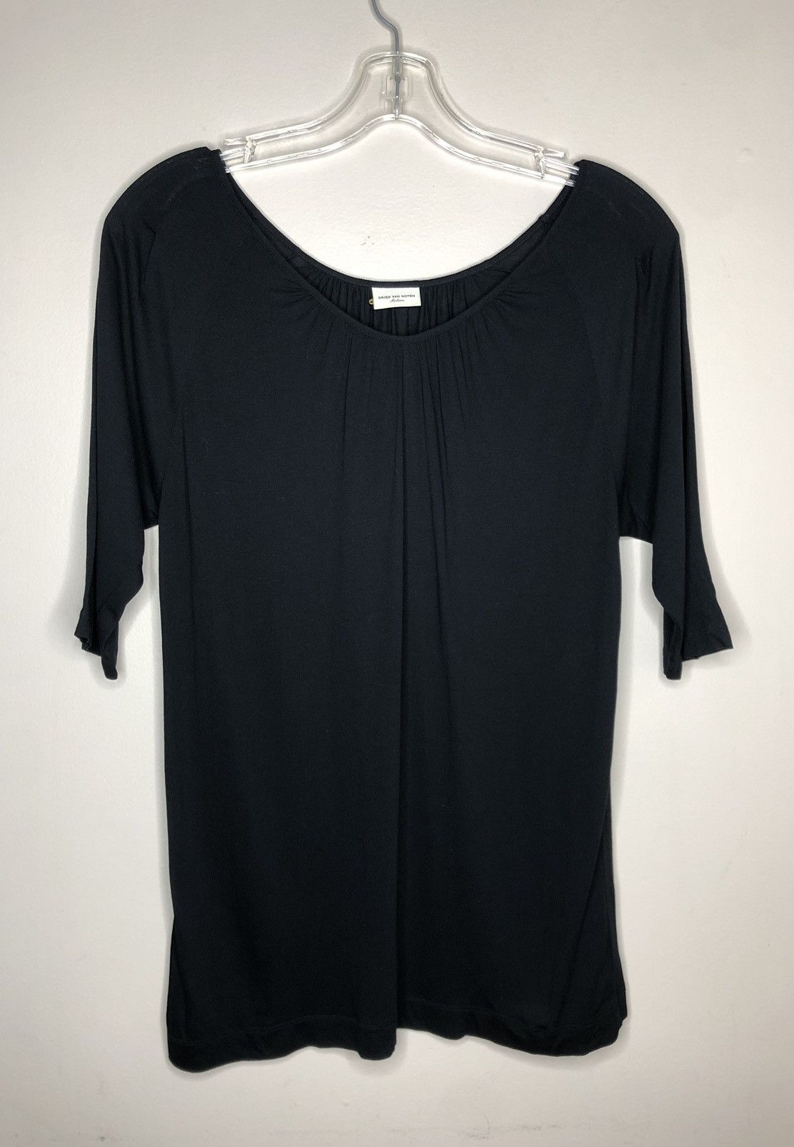 Dries Van Noten Dries Van Noten Draped Scoop Neck Blouse Size M / US 6-8 / IT 42-44 - 1 Thumbnail