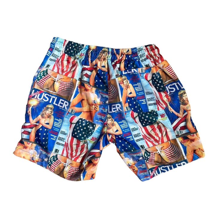 Playboy Hustler Magazine Shorts Grailed 7696