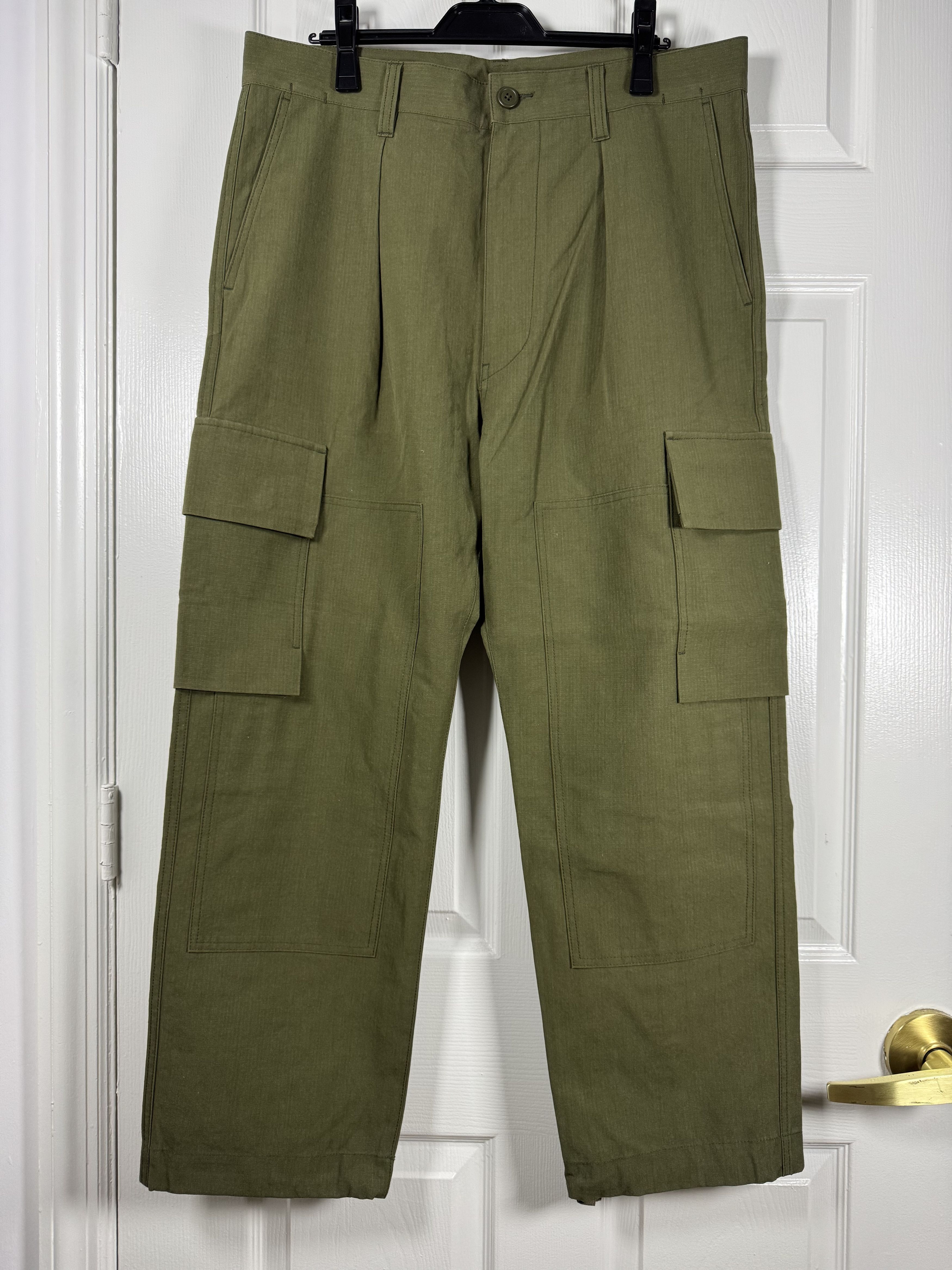 Snow Peak TAKIBI Cargo Pants Olive US M JP L Size US 32 / EU 48 - 1 Thumbnail