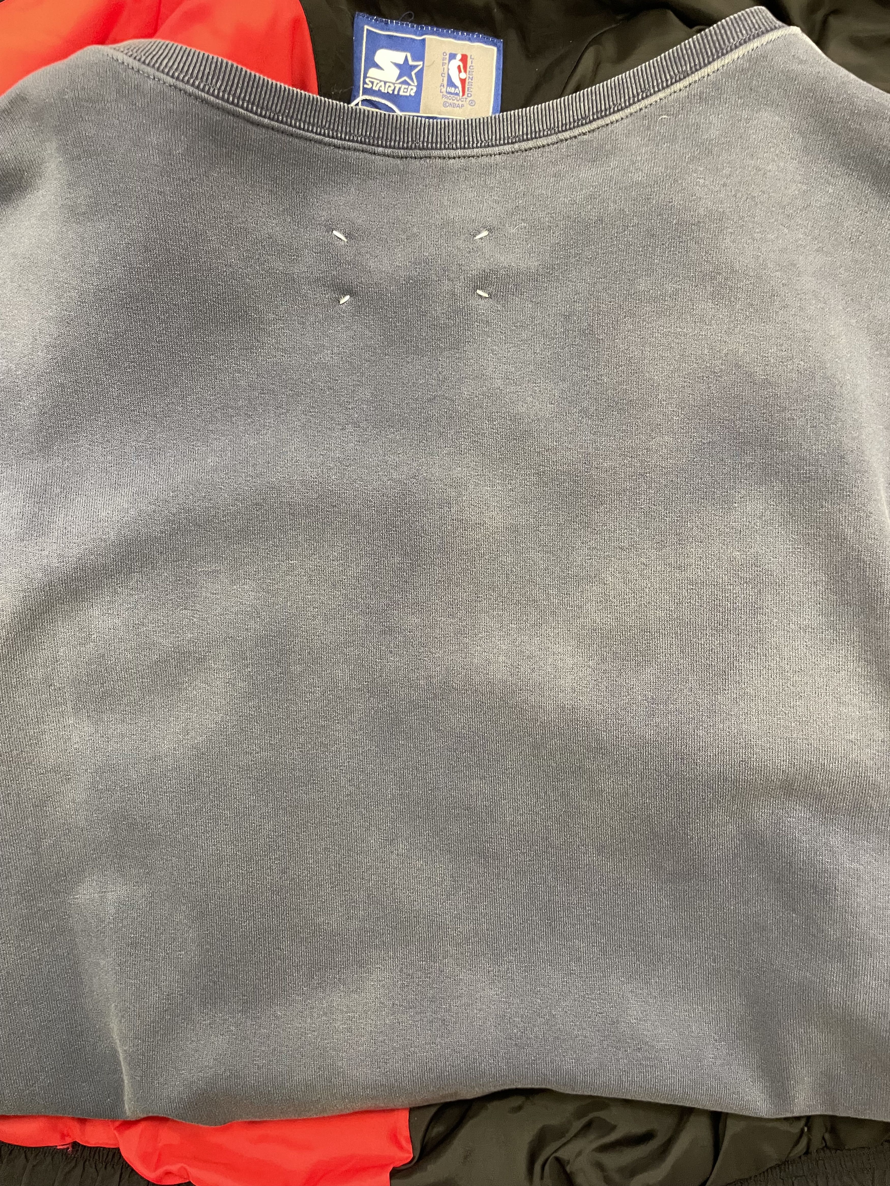 Maison Margiela Maison Margiela Distressed Appliqué Sweatshirt Retail: $1160 Size US M / EU 48-50 / 2 - 9 Thumbnail