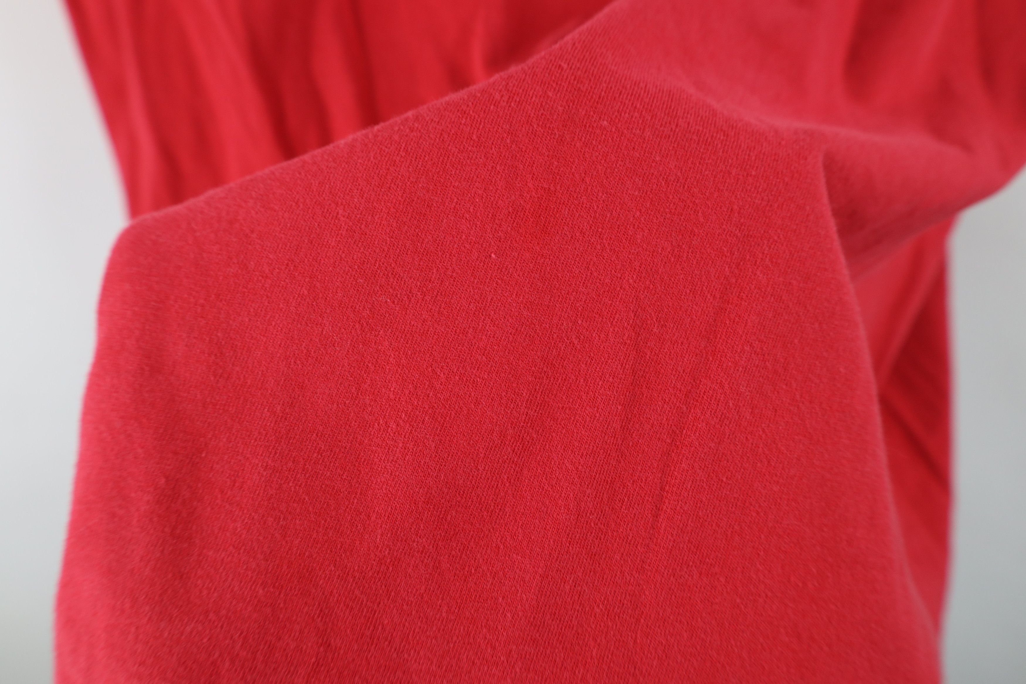 Ralph Lauren Vintage 90s Ralph Lauren Pocket T-Shirt Red Cotton USA Size US M / EU 48-50 / 2 - 10 Thumbnail