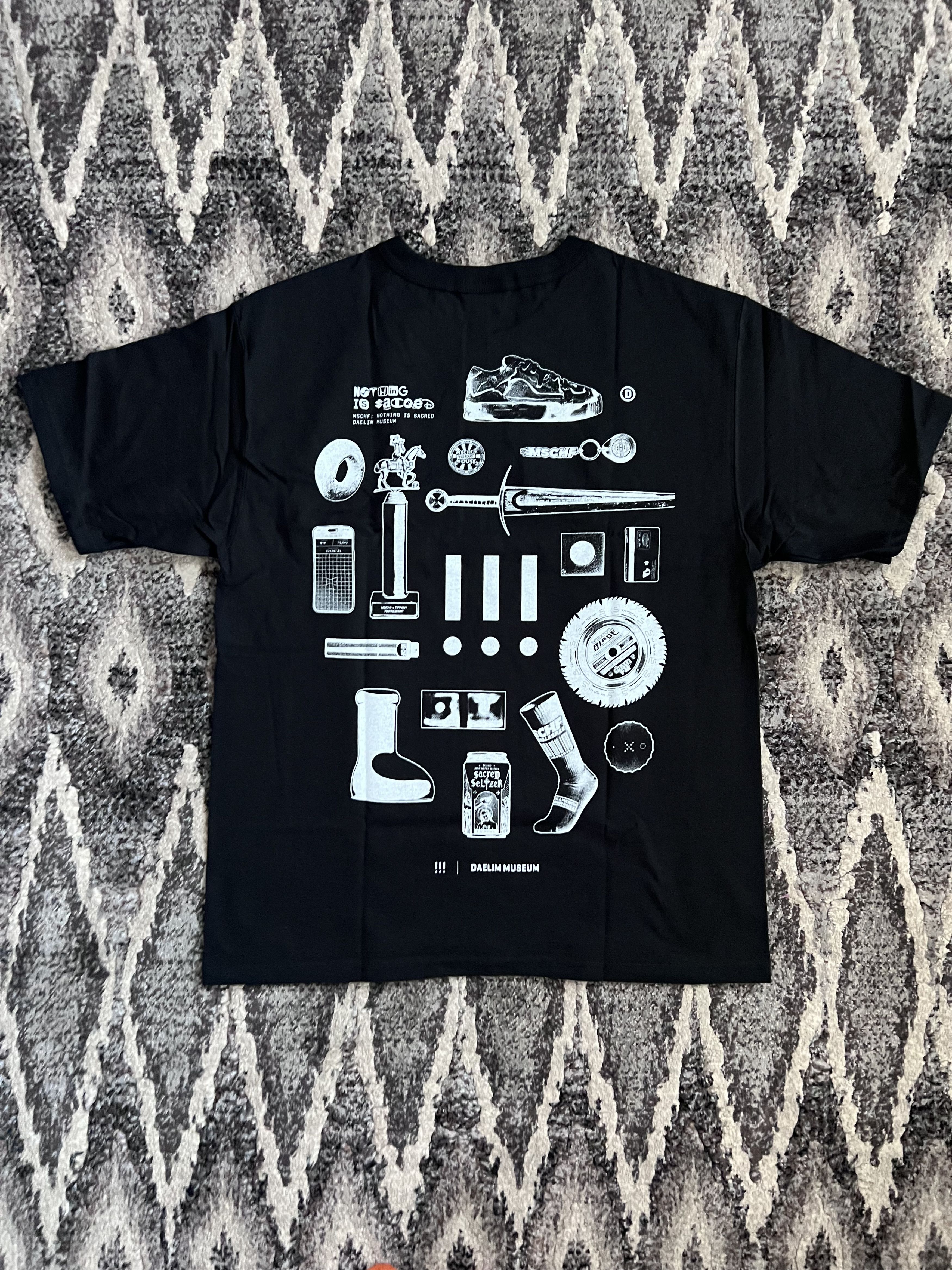 MSCHF Rare MSCHF x Daelim Museum "Nothing Is Sacred" T-Shirt Size US M / EU 48-50 / 2 - 2 Thumbnail