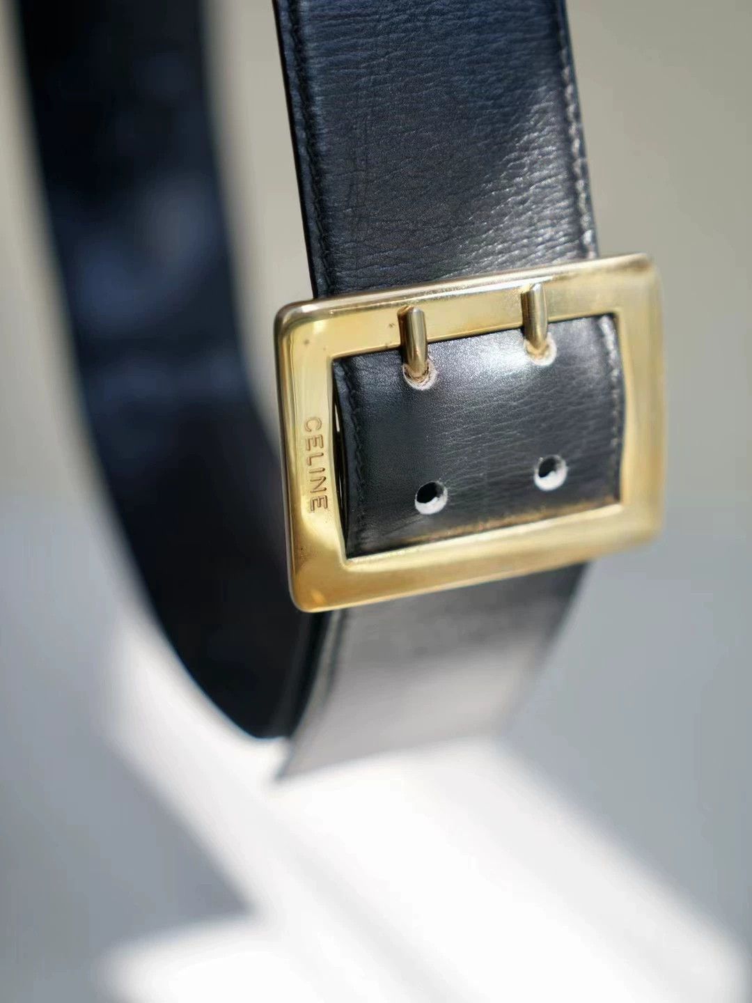 Celine Celine Vintage Belt Poster Series 5cm XS Size ONE SIZE - 7 Thumbnail