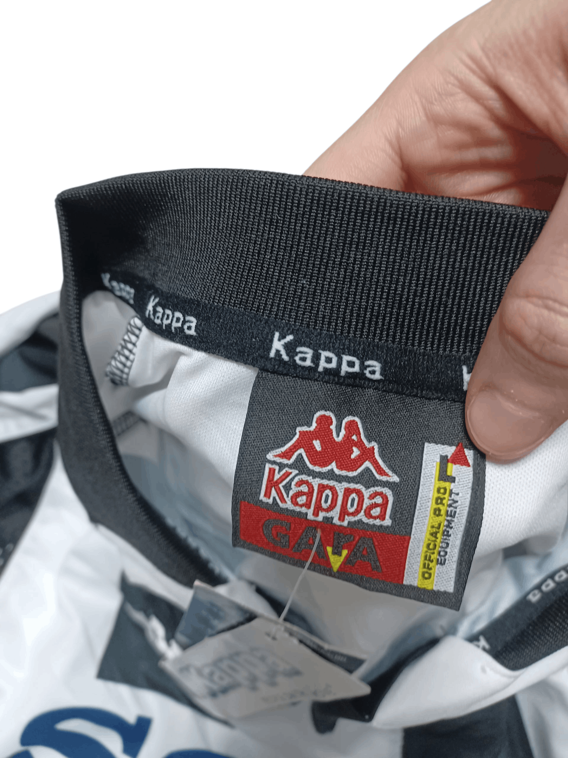 Kappa ZIDANE JUVENTUS KAPPA VINTAGE 1997/1998 SOCCER JERSEY Size US L / EU 52-54 / 3 - 5 Thumbnail