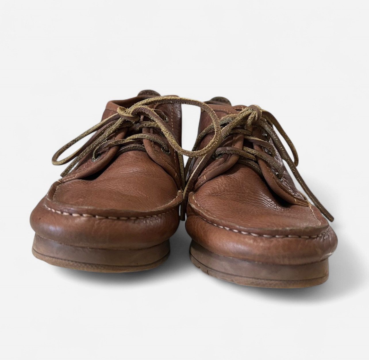 Sperry Sperry Leather Cognac Brown Chukka Hi Top Boat Shoes Size 8 Size US 8 / EU 41 - 3 Thumbnail