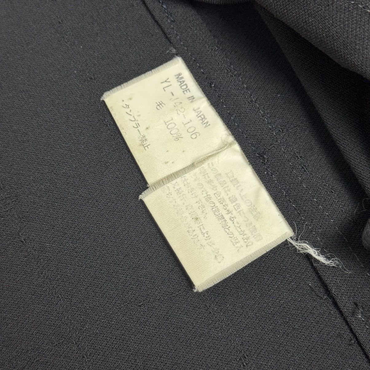 Y's × Yohji Yamamoto Y’s - Yohji Yamamoto - Wool Double Breasted Embossed Design Size US M / EU 48-50 / 2 - 9 Thumbnail