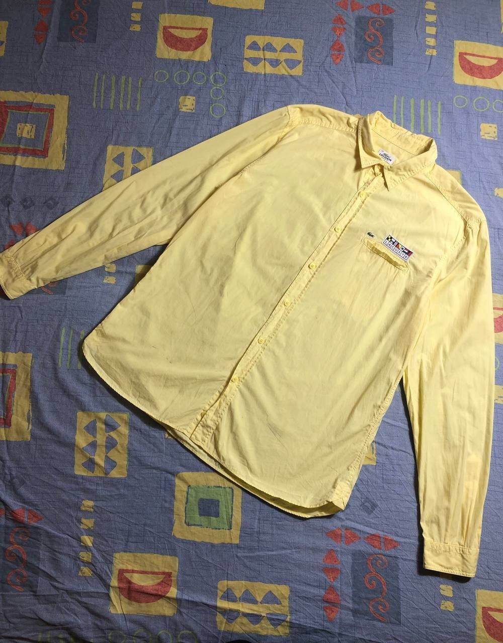 Lacoste Vintage Lacoste Shirt Button Ups Logo 90s Luxury Size US XS / EU 42 / 0 - 13 Thumbnail