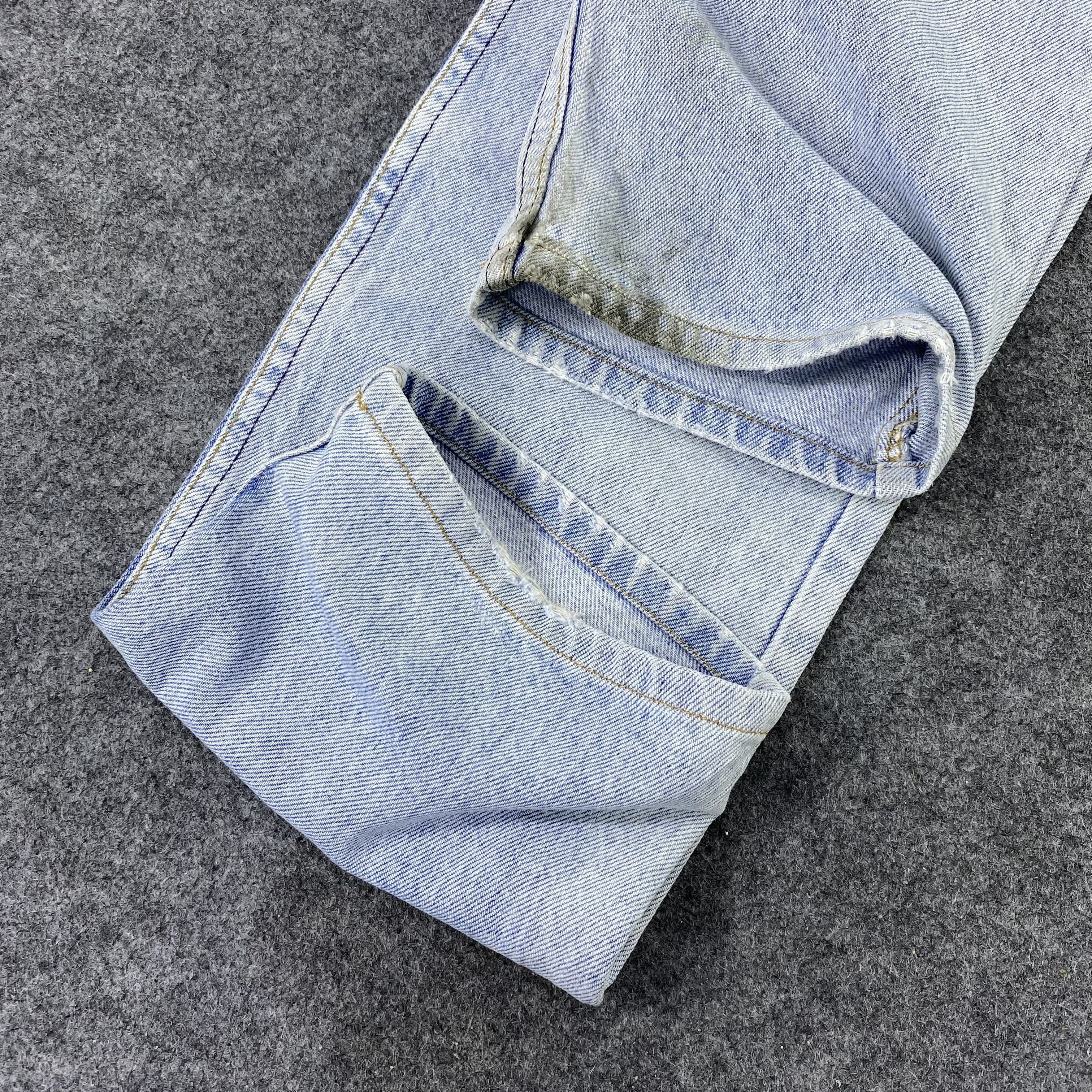 Jean × Levi's × Vintage Vintage Levis Blue Wash Denim-J1157 Size US 28 / EU 44 - 15 Thumbnail