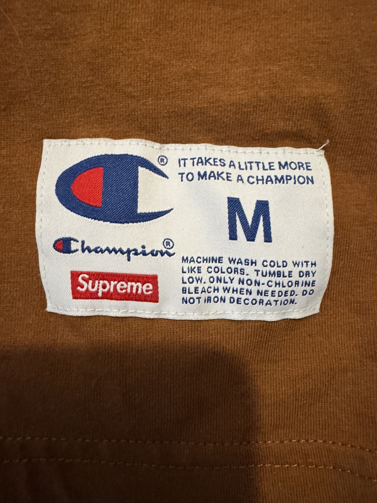 Champion × Supreme Supreme Champion Stacked C L/S Tee Size US M / EU 48-50 / 2 - 3 Thumbnail