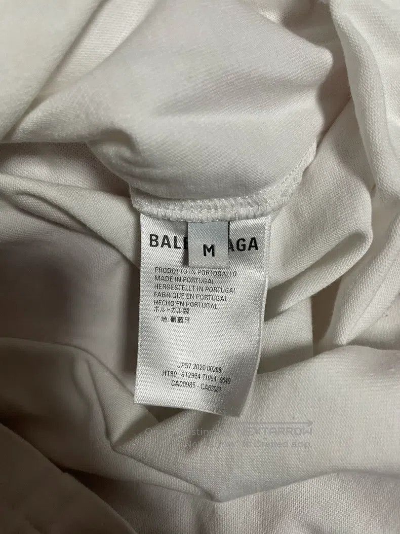 Balenciaga Balenciaga Letter print white short-sleeved T-shirt, size Size US M / EU 48-50 / 2 - 5 Thumbnail