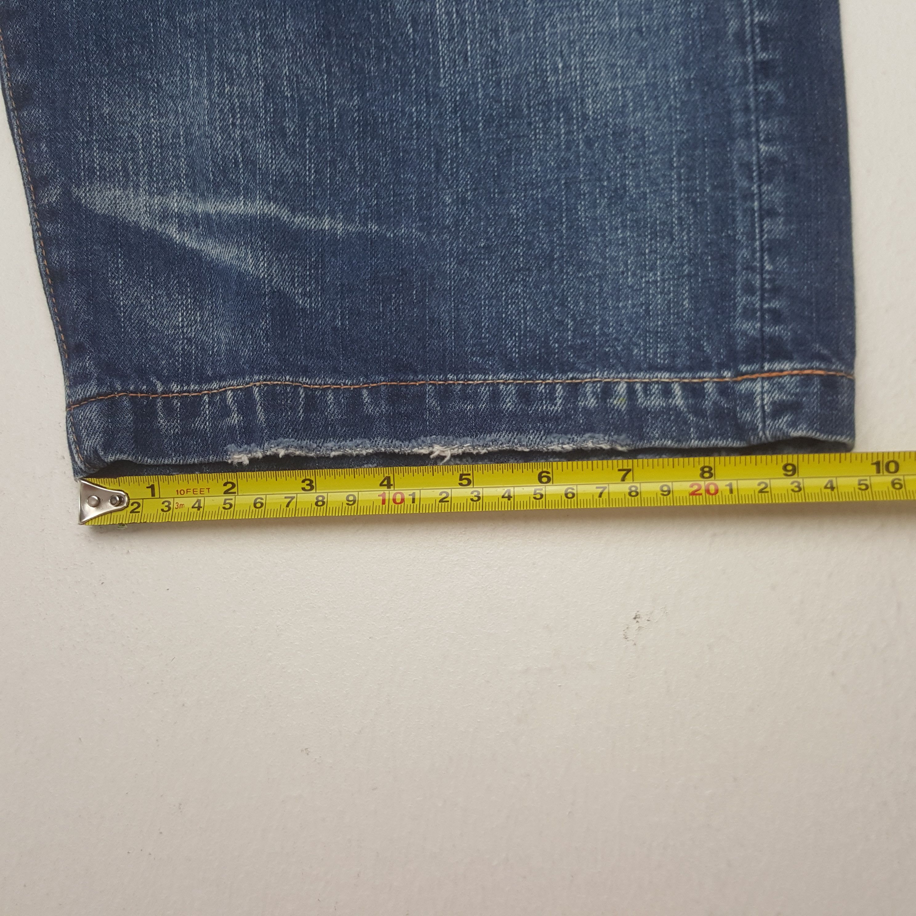 Evisu Vintage Evisu Japan Custom Daicock Short Denim Jeans Size US 27 - 7 Thumbnail