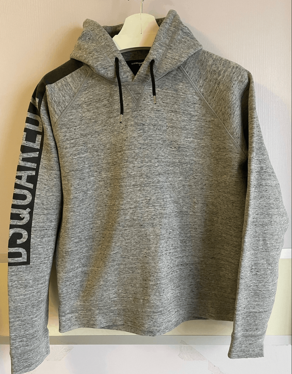 Dsquared2 DSQUARED2 gray sweatshirt/hoodie size S Size US S / EU 44-46 / 1 - 1 Thumbnail
