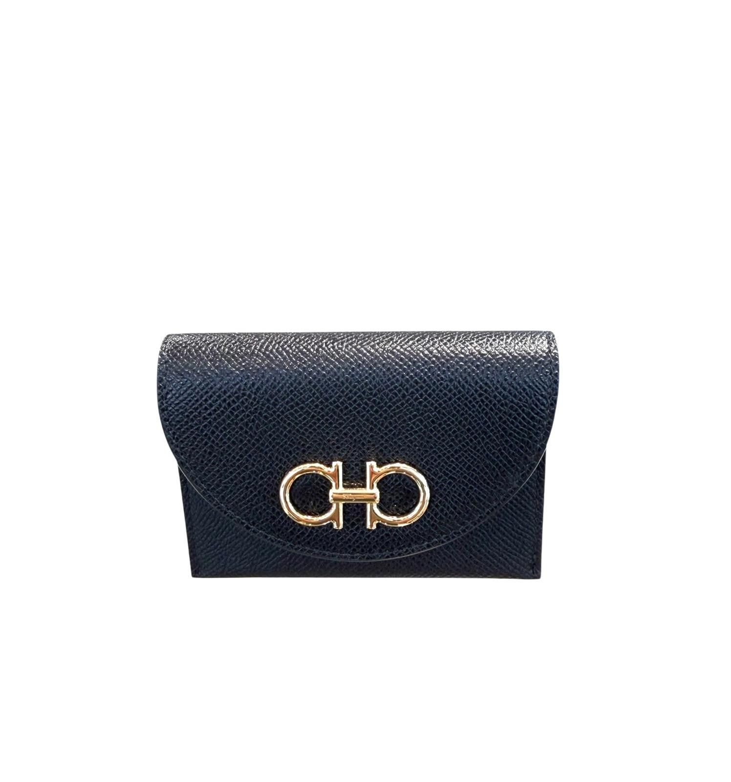 Salvatore Ferragamo Ferraragamo Leather Card Wallet Size ONE SIZE - 1 Thumbnail