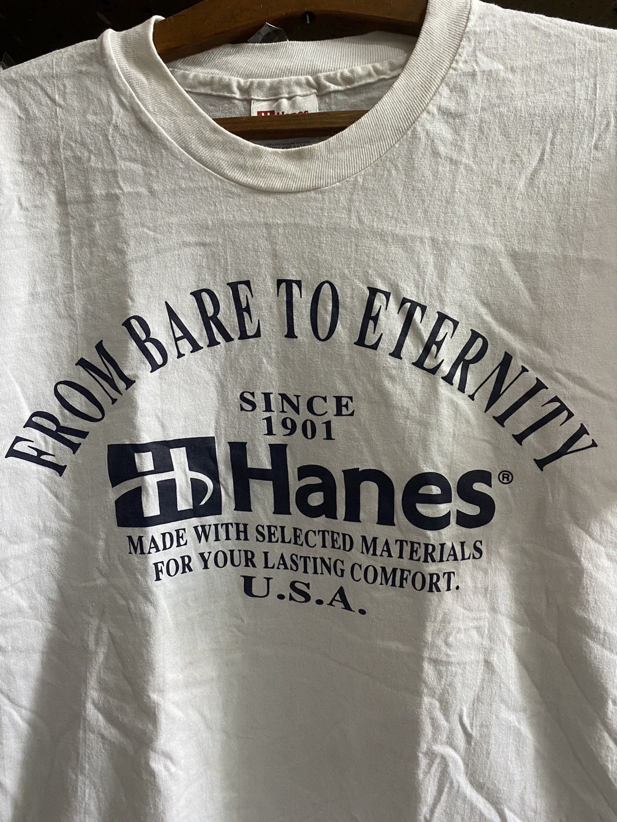 Hanes VINTAGE HANES TSHIRT Size US S / EU 44-46 / 1 - 2 Thumbnail