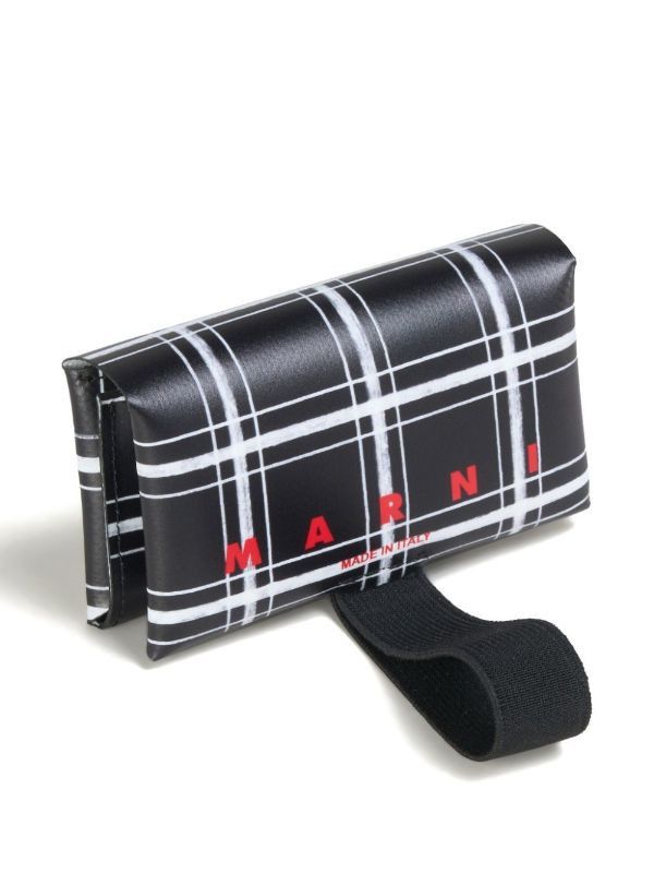 Marni o1w1db10824 Size: OS / Wallet in Black Size ONE SIZE - 1 Thumbnail