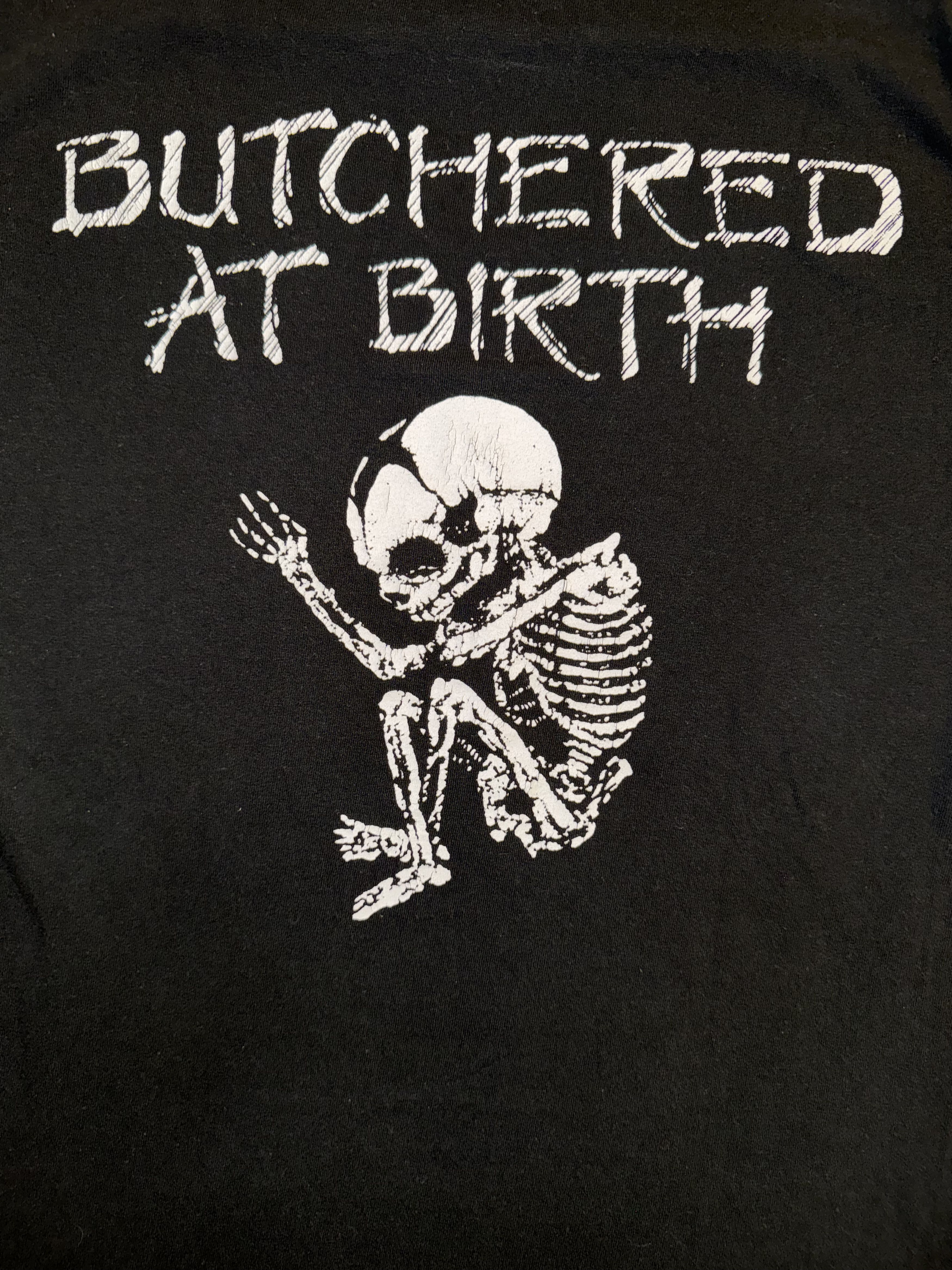 Vintage Cannibal Corpse 91' Butchered At Birth Merch Size US S / EU 44-46 / 1 - 5 Thumbnail