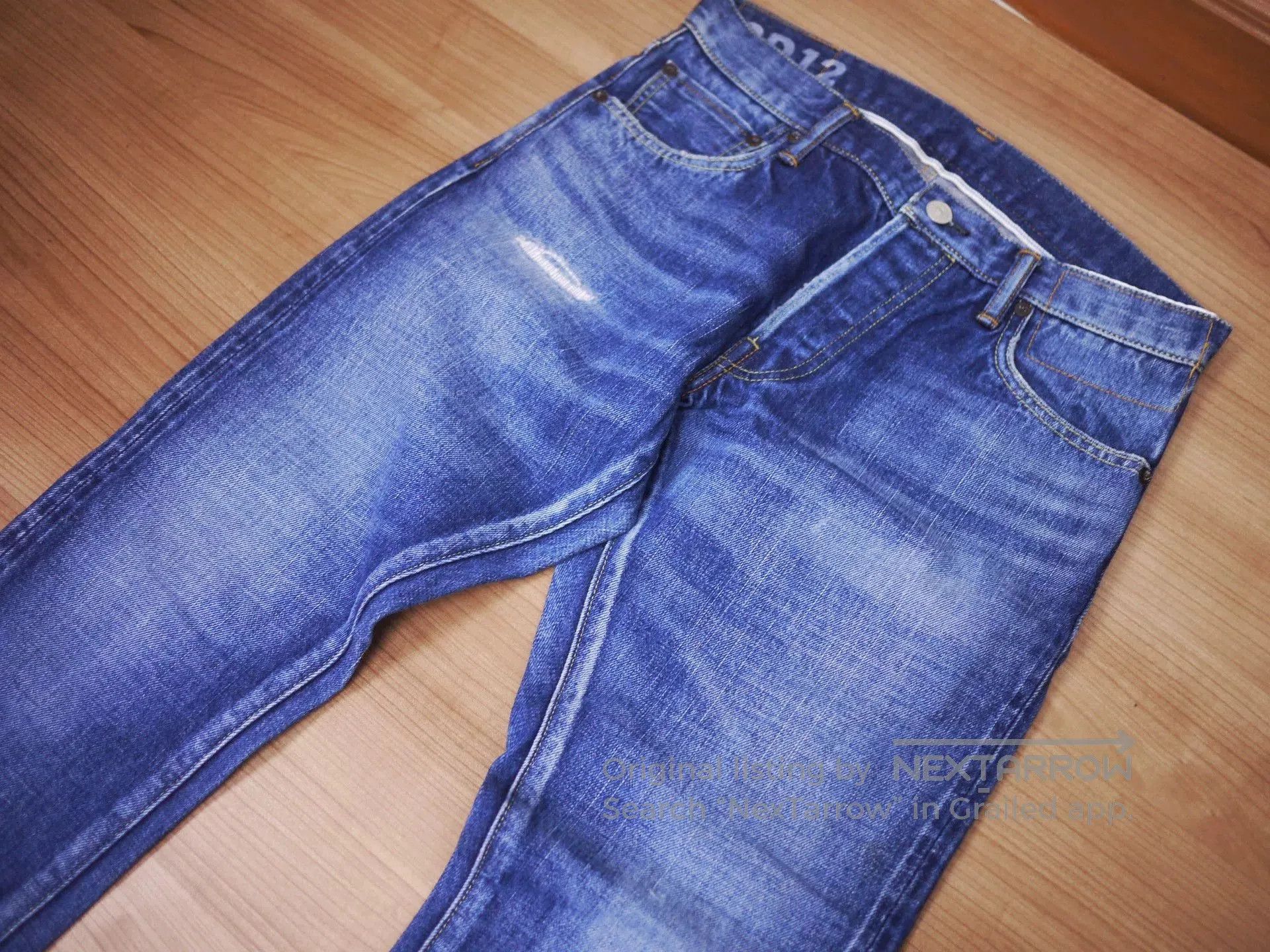 Visvim visvim social sculpture d12 denim jeans. Size US 32 / EU 48 - 3 Thumbnail