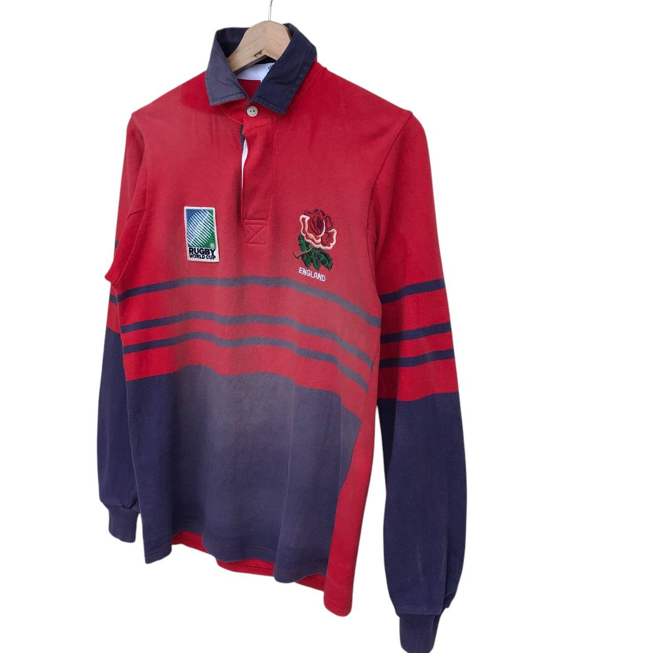 Vintage VINTAGE RUGBY ENGLAND CLASSIC POLO FADED SMALL Size US S / EU 44-46 / 1 - 5 Thumbnail
