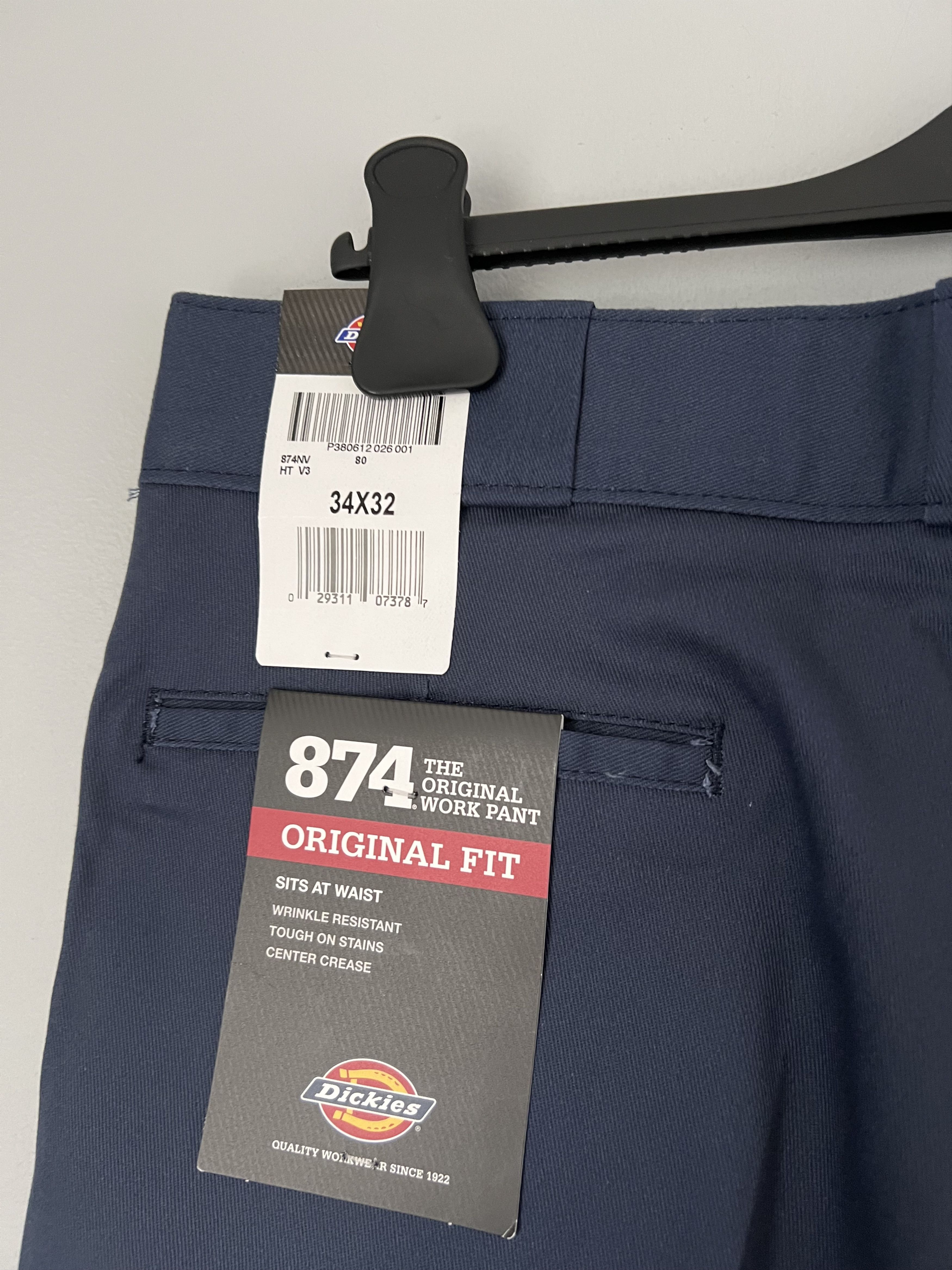 Dickies And After That Petrified Goods Possession Work Pants in Blue Size US 34 / EU 50 - 7 Thumbnail