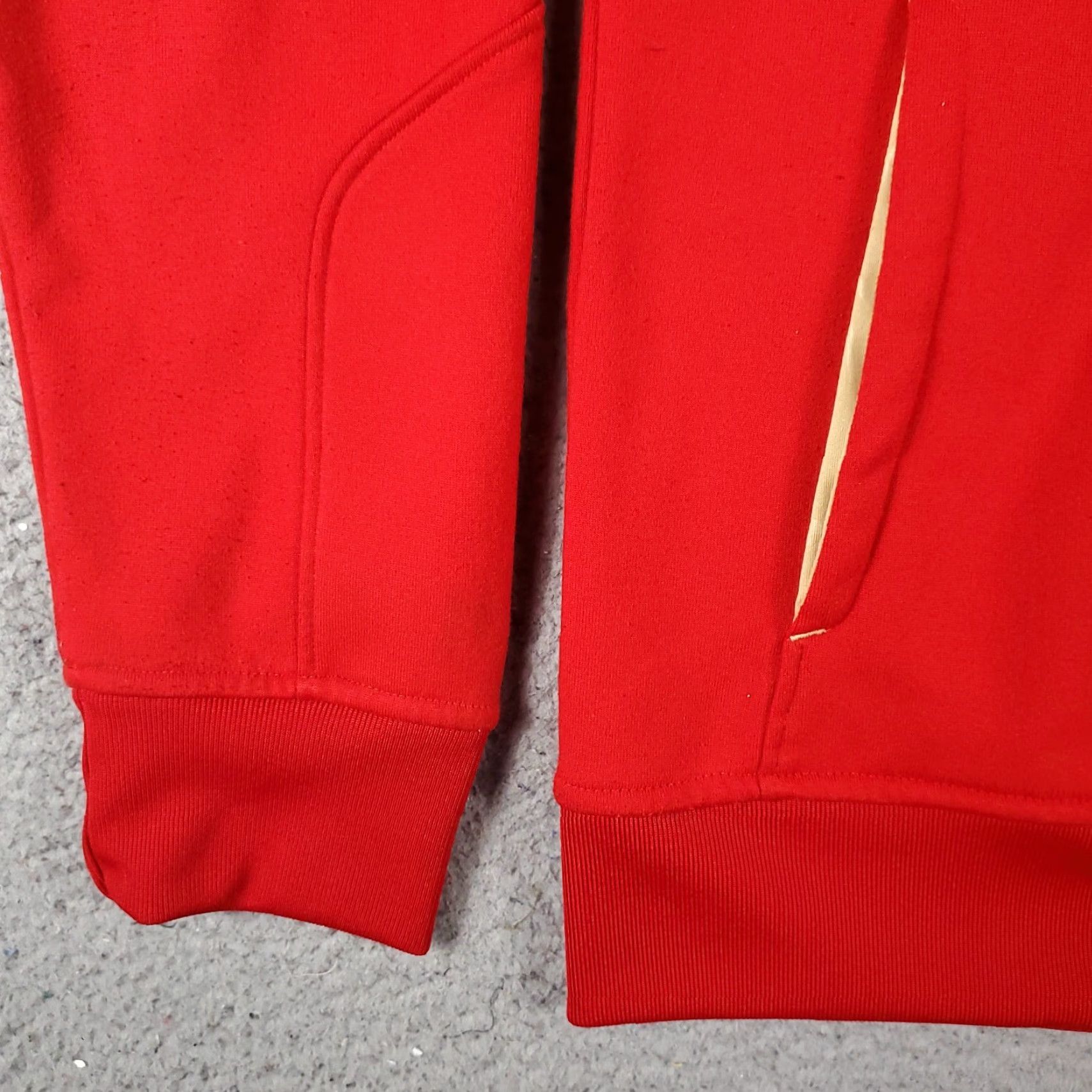 Adidas Adidas Hoodie Mens Medium Red Pullover Sweatshirt Long Sleeve Classic Sports Size US M / EU 48-50 / 2 - 4 Thumbnail