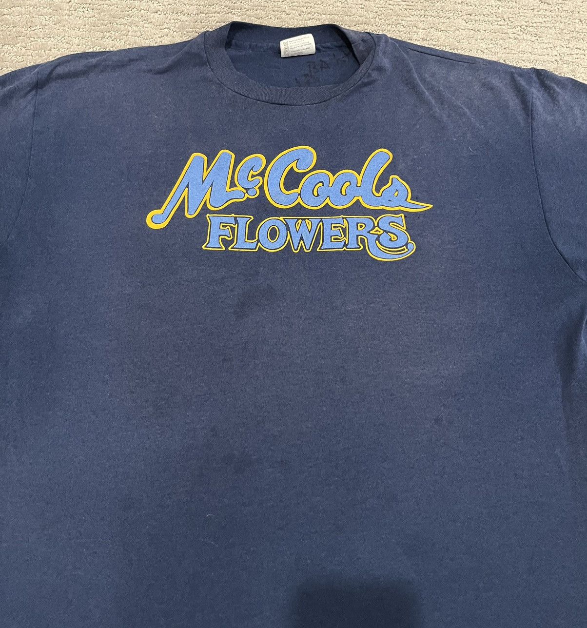 Hanes × Vintage Vintage McCools Flower Shop Tee Size US XL / EU 56 / 4 - 3 Thumbnail
