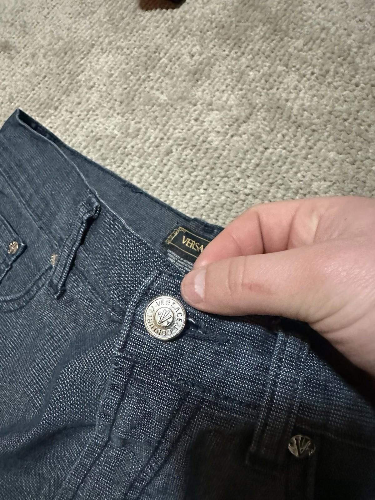 Versace Jeans Couture Vintage 90s Versace Jeans Couture Rare Retro Hype Y2K SZ 32 Size US 32 / EU 48 - 6 Thumbnail