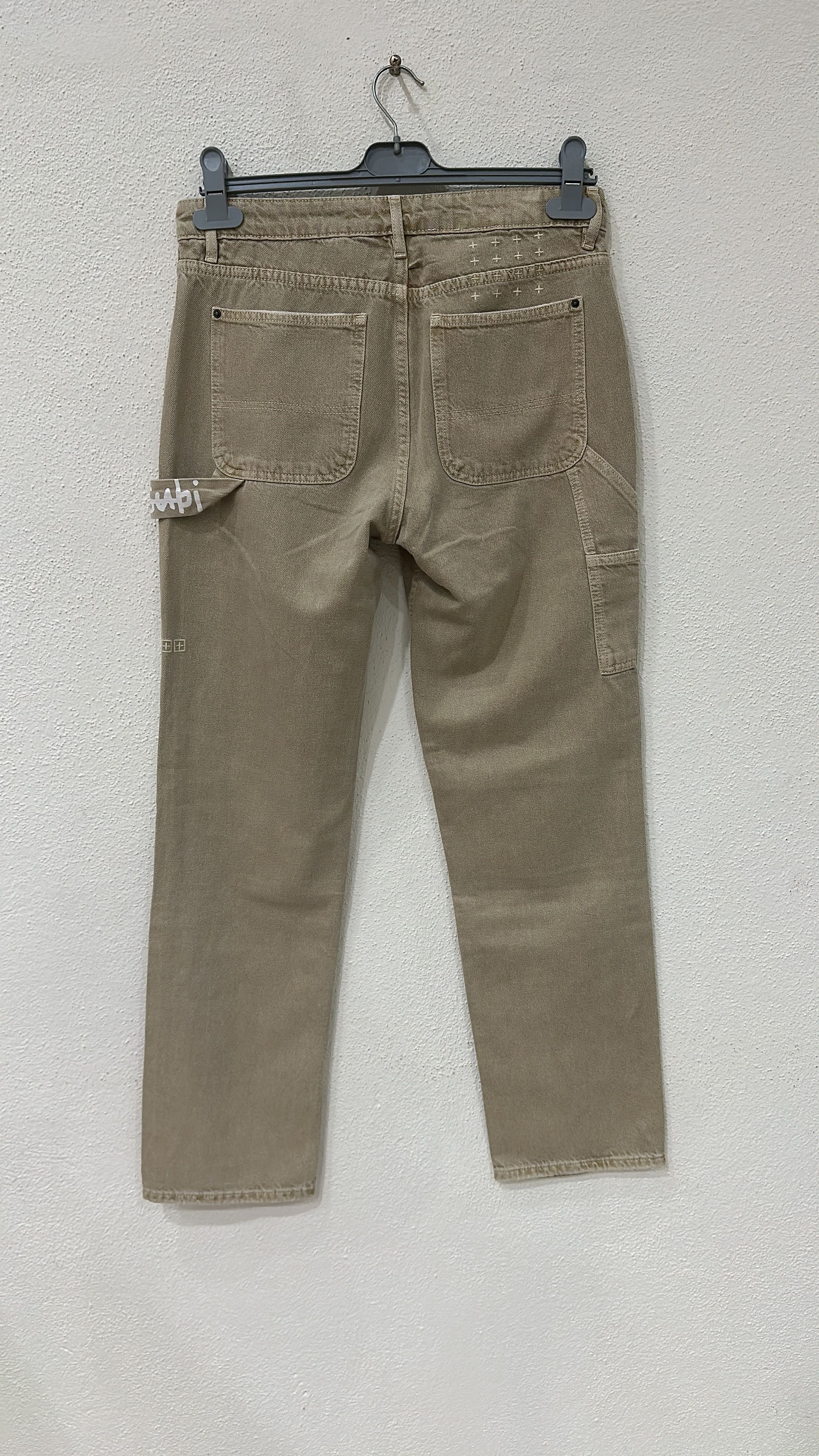 Ksubi Ksubi Operator Double Knee Jeans Brown Size 33 Size US 33 - 2 Thumbnail