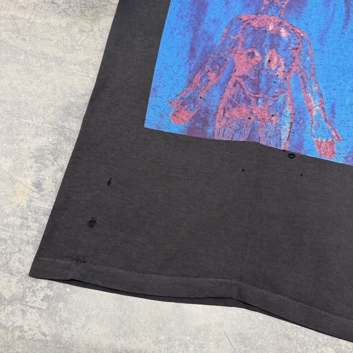 Vintage 1992 Vintage Nirvana Sliver Faded Thrashed Band Tee Size US L / EU 52-54 / 3 - 2 Thumbnail