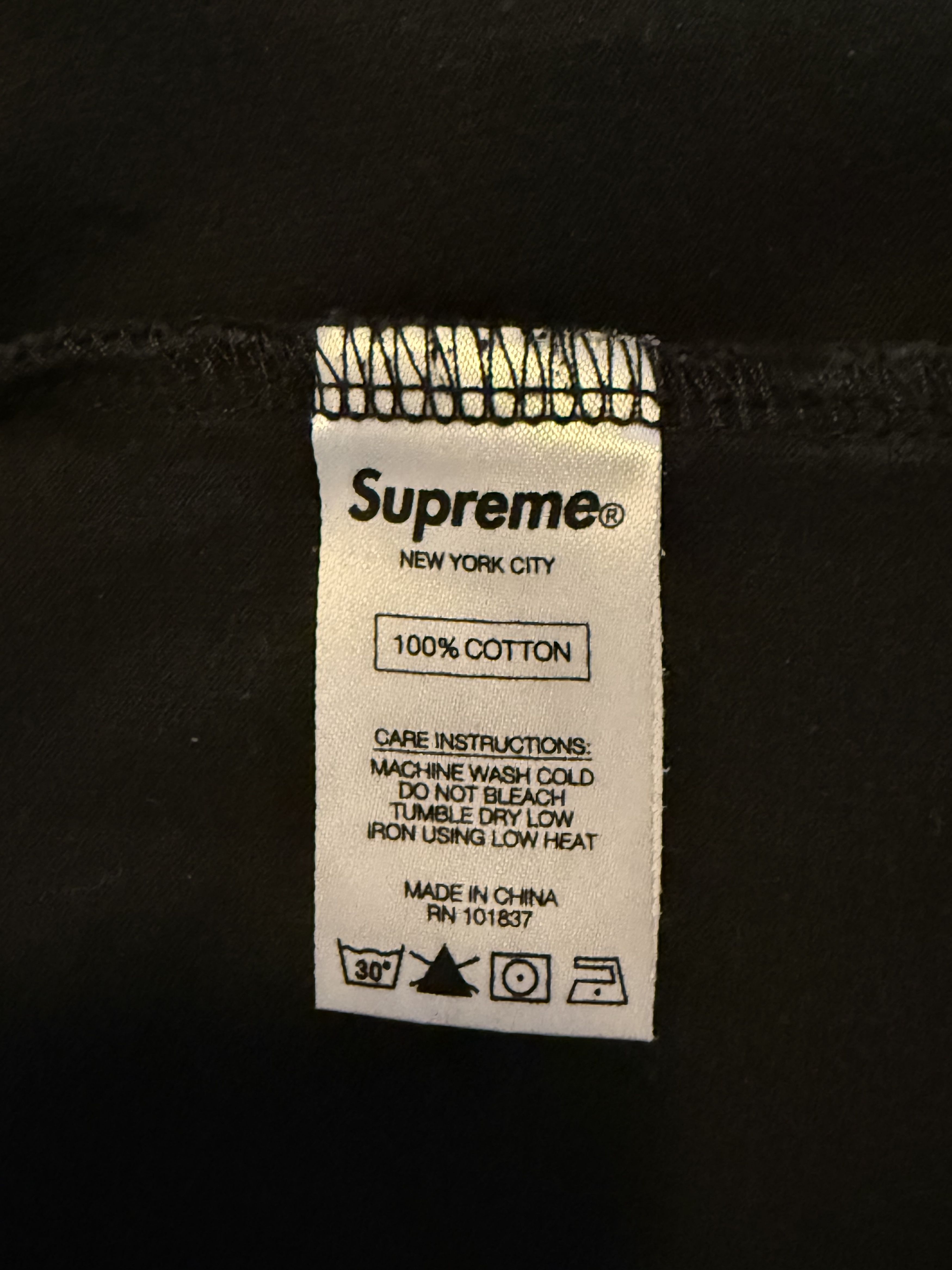 Supreme Supreme Department LS Tee SS17 Size US S / EU 44-46 / 1 - 5 Thumbnail