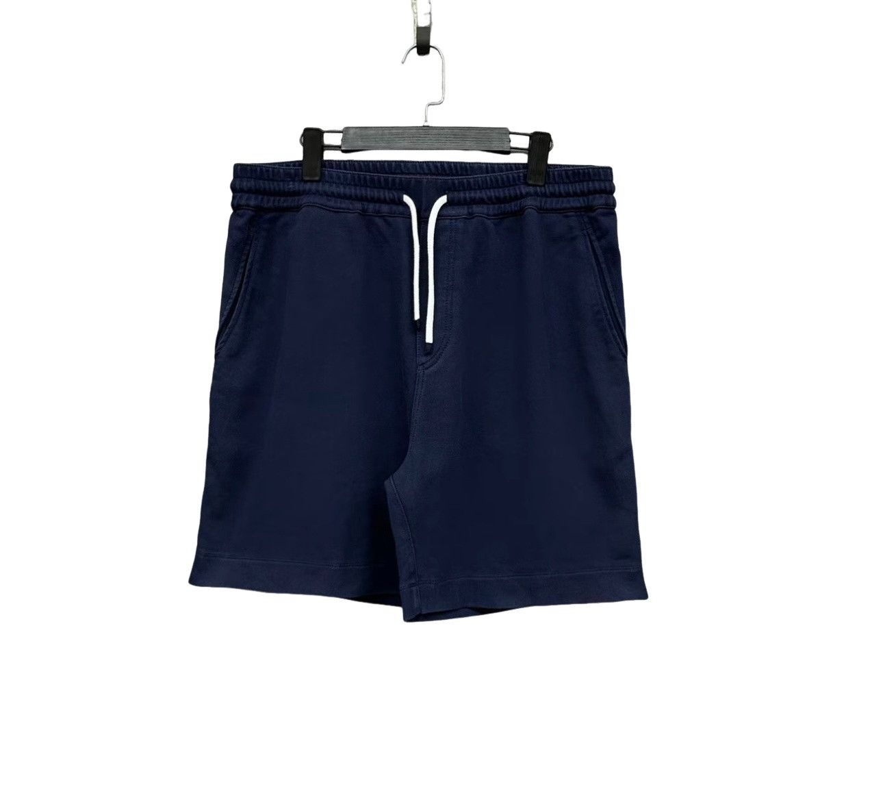 Brunello Cucinelli Brunello Cucinelli Navy Cotton Shorts US 34 Size US 34 / EU 50 - 1 Thumbnail