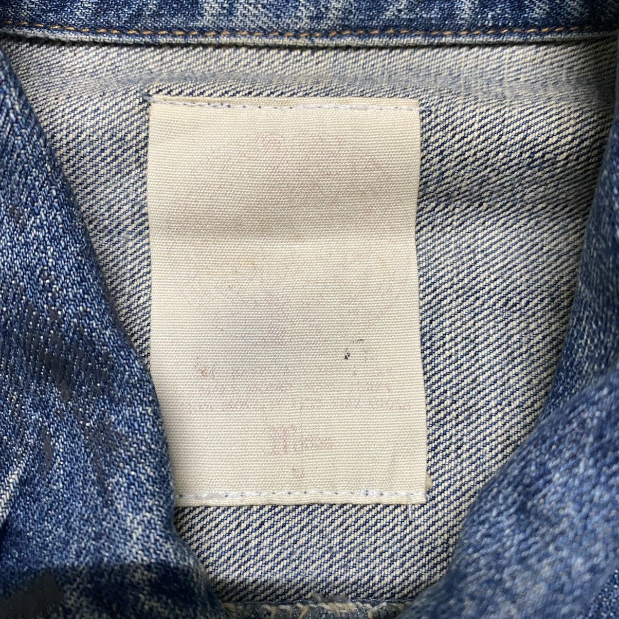 Le Grande Bleu (L.G.B.) MIDAS Machiavel Coated Distressed Denim Jacket Size US S / EU 44-46 / 1 - 17 Thumbnail
